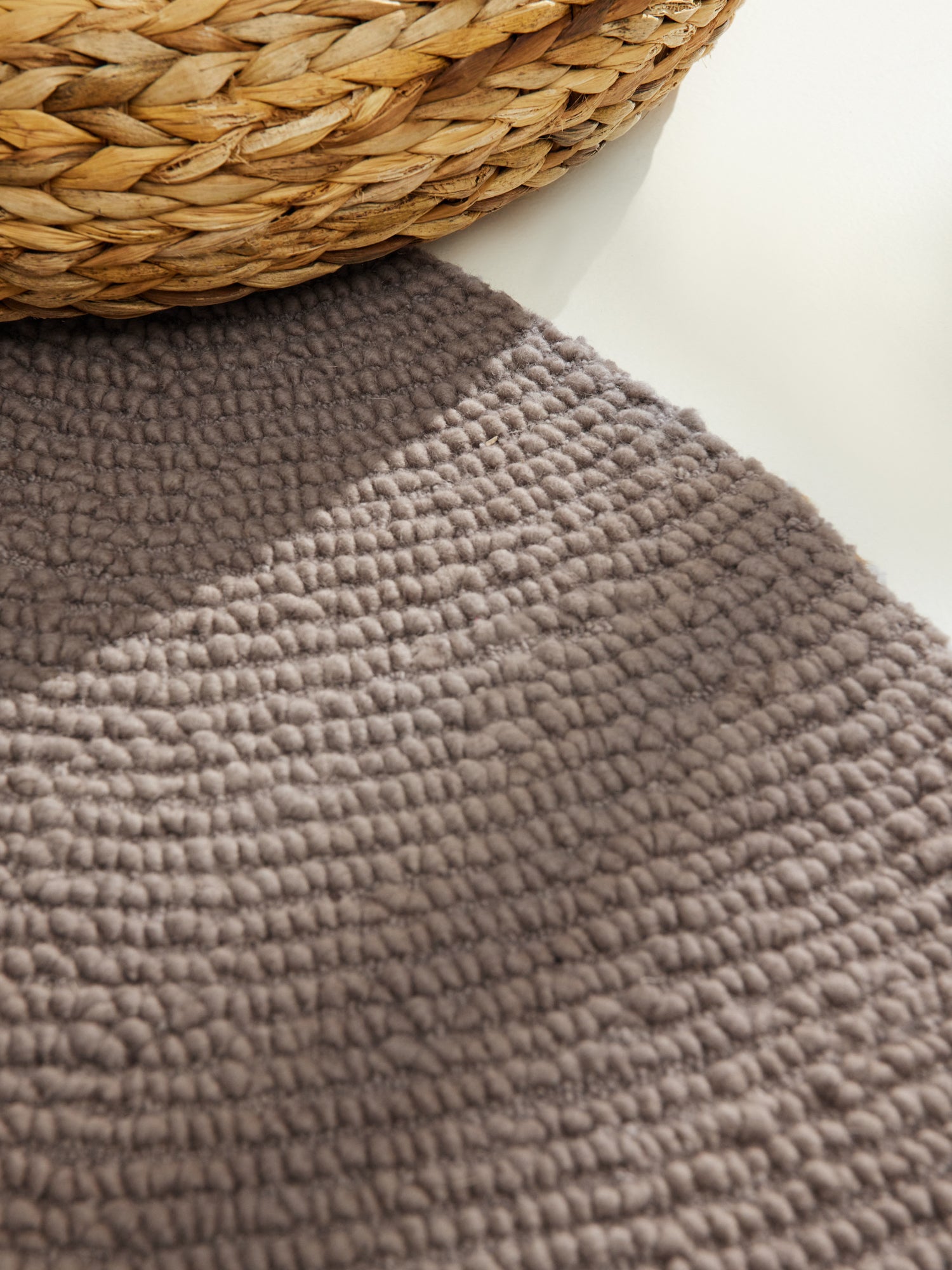 ELIN ULDTÆPPE, TAUPE 106219