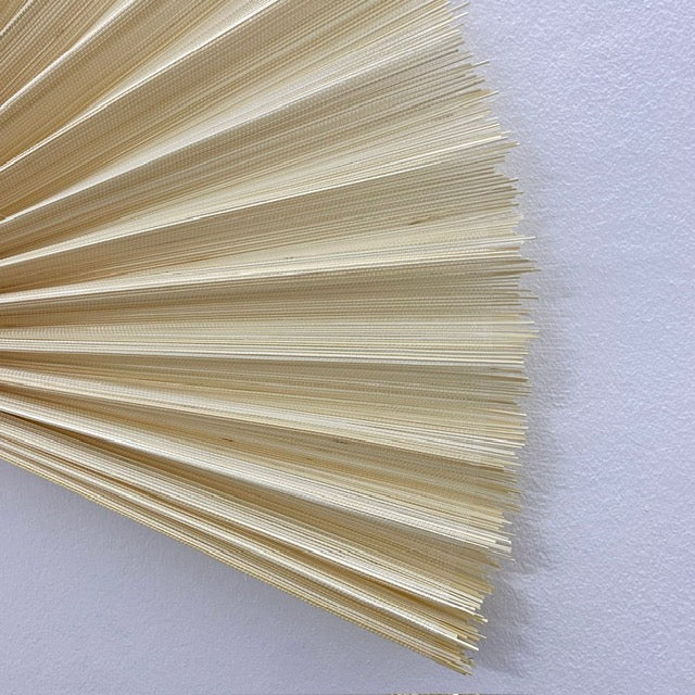 SENSU, HÅNDLAVET BAMBUS VÆGVIFTE - NATUR