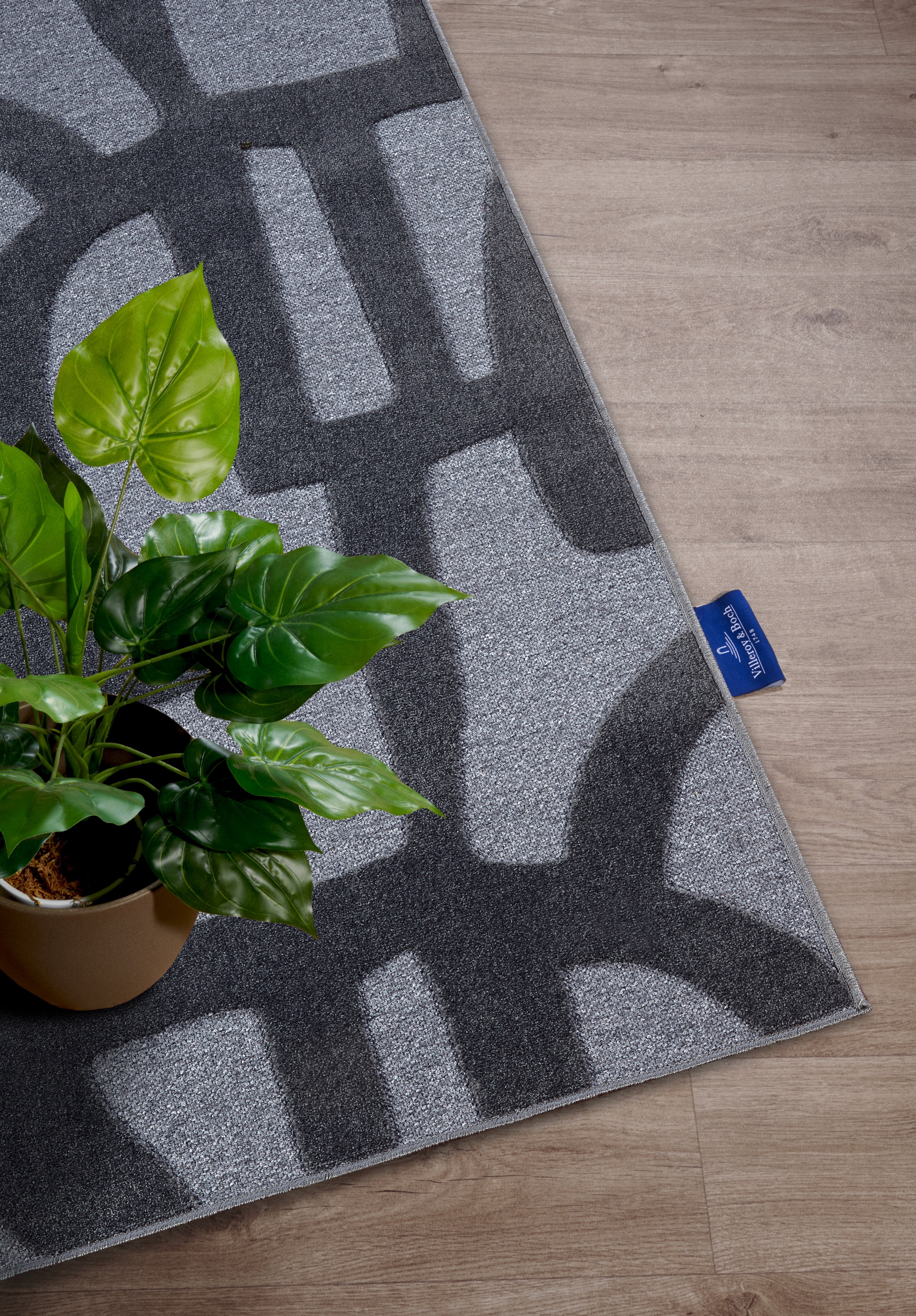 VILLEROY & BOCH 106145 HØJ-LAV LUV TÆPPE, THERESE ANTRACIT