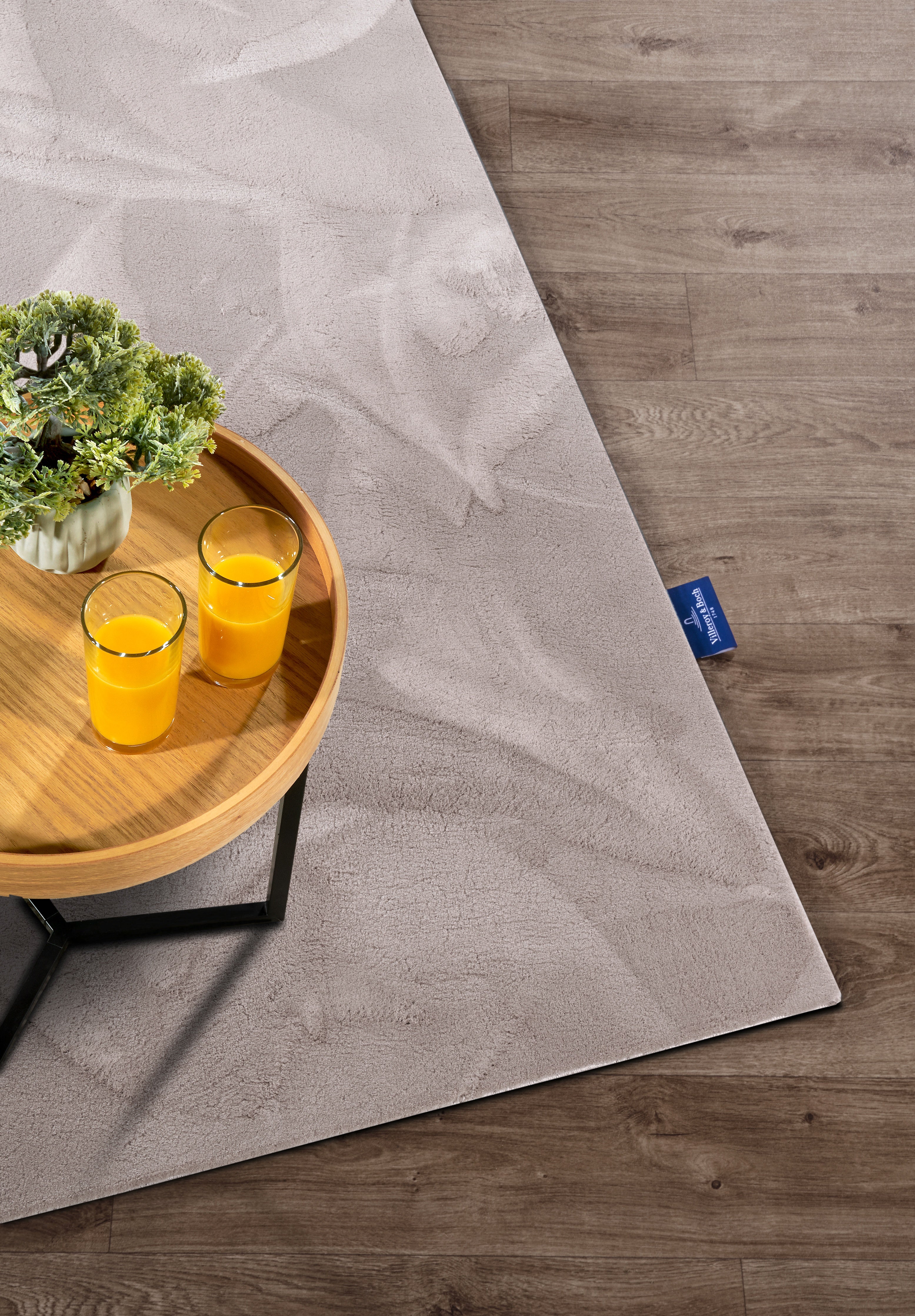 VILLEROY & BOCH 106160 HØJLUVET TÆPPE, LEON LYSEGRÅ