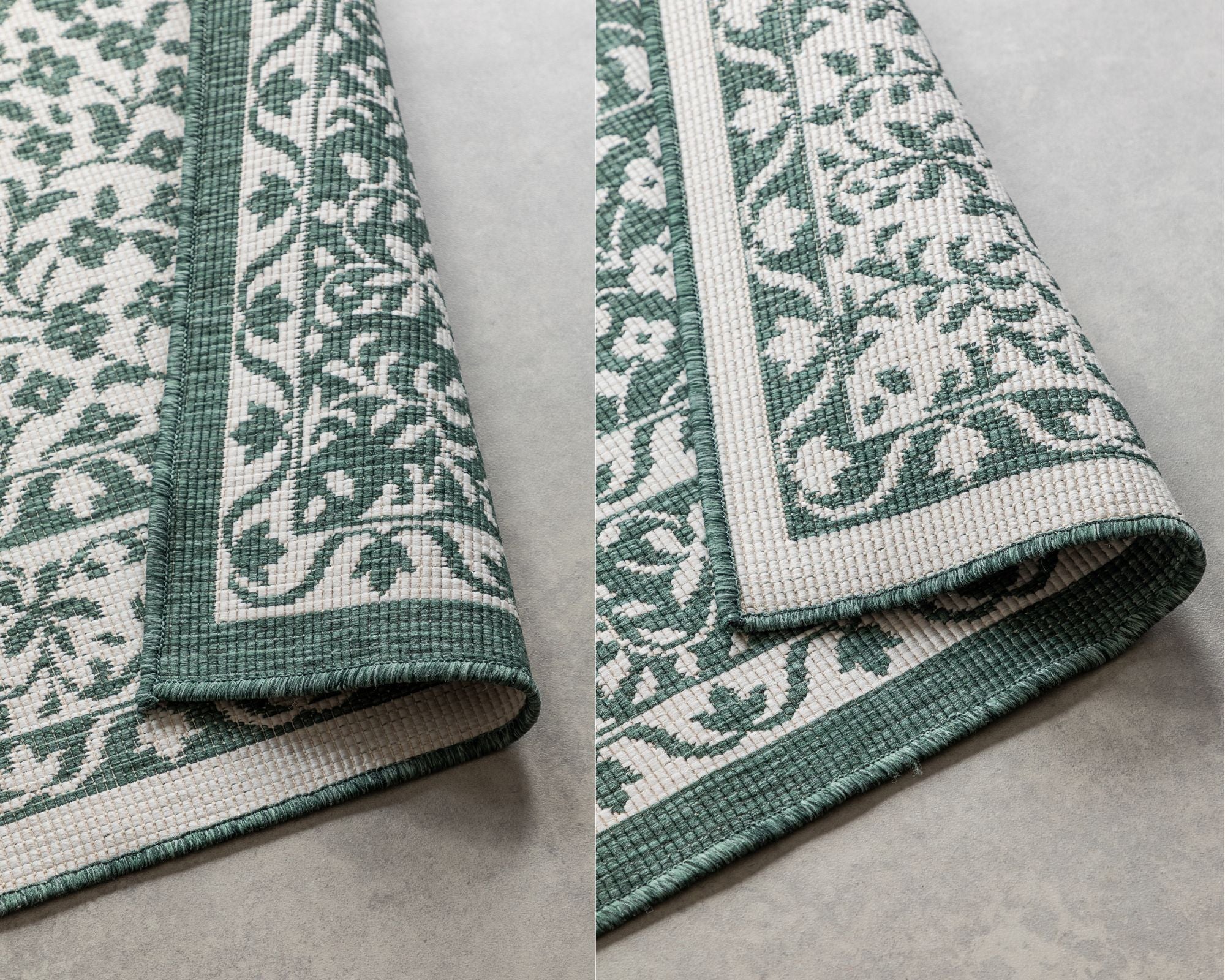 TWIN - VENDBART TÆPPE GRØN - 106025