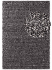 TED BAKER NOTTING HILL SOFT BOUCLE KORTLUVET TÆPPE, PORTOBELLO MØRKEGRÅ