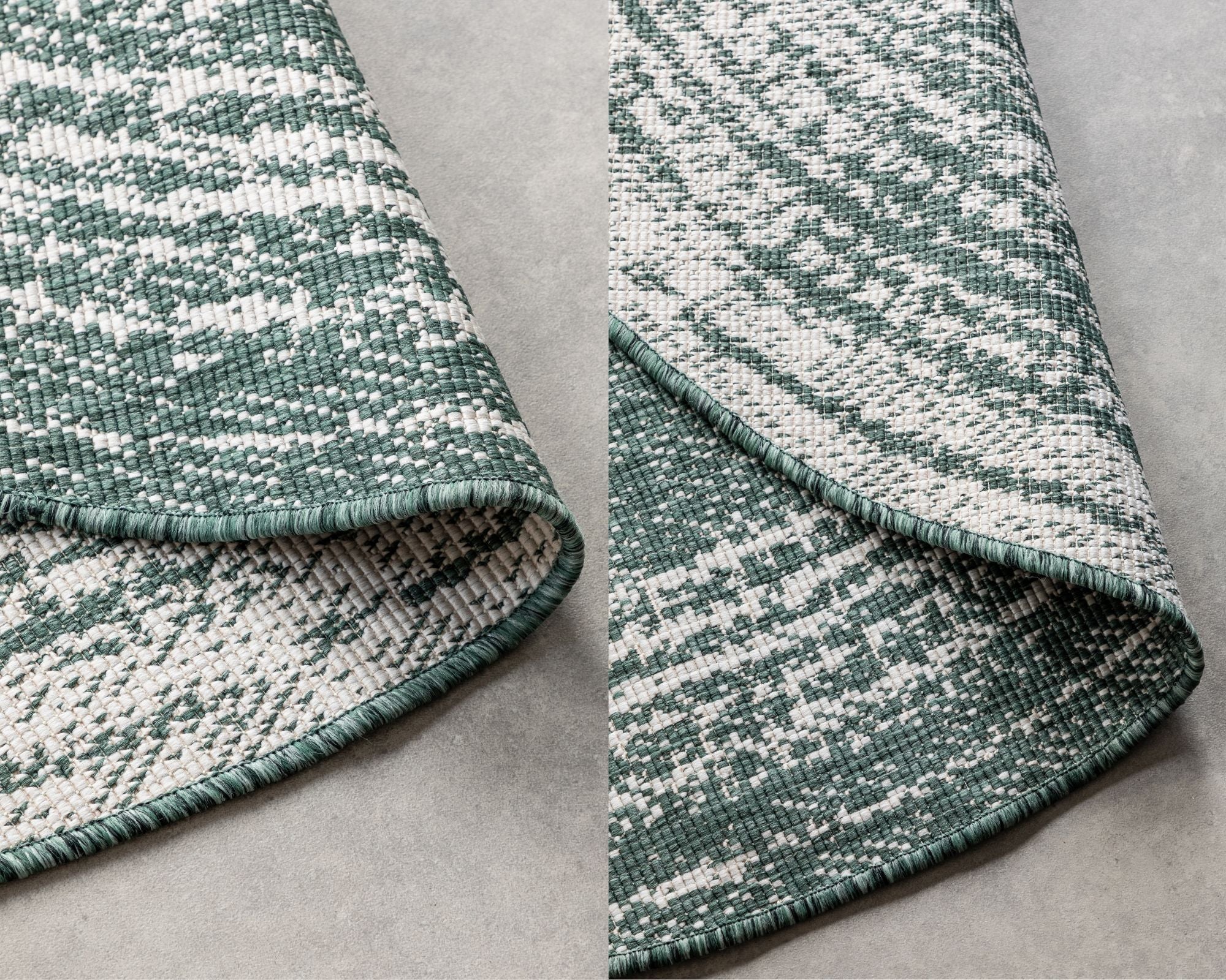 TWIN - VENDBART TÆPPE GRØN - 106030