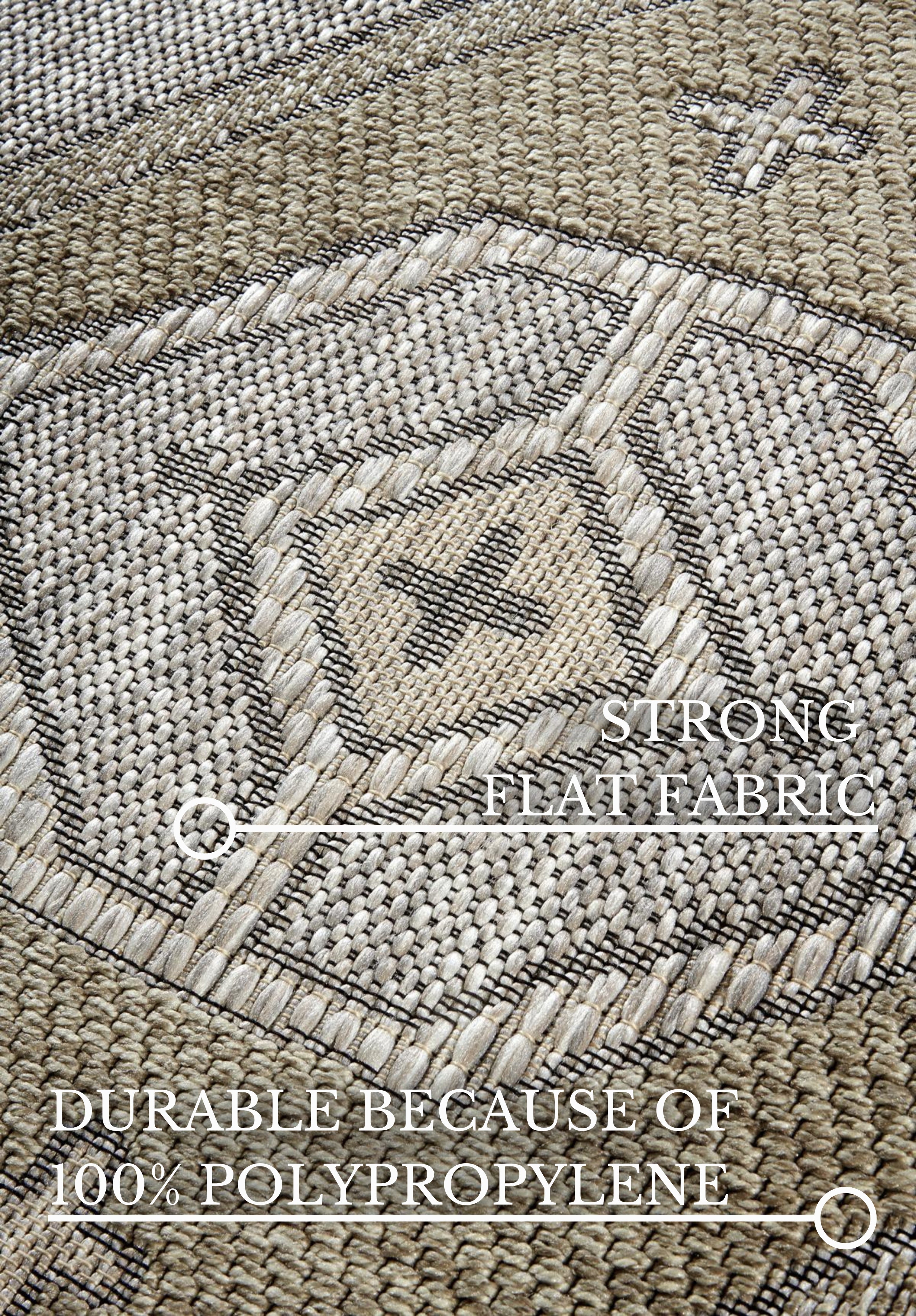 VILLEROY & BOCH 106079 IND - OG UDENDØRS TÆPPE ROBERT, NATURLIG BRUN