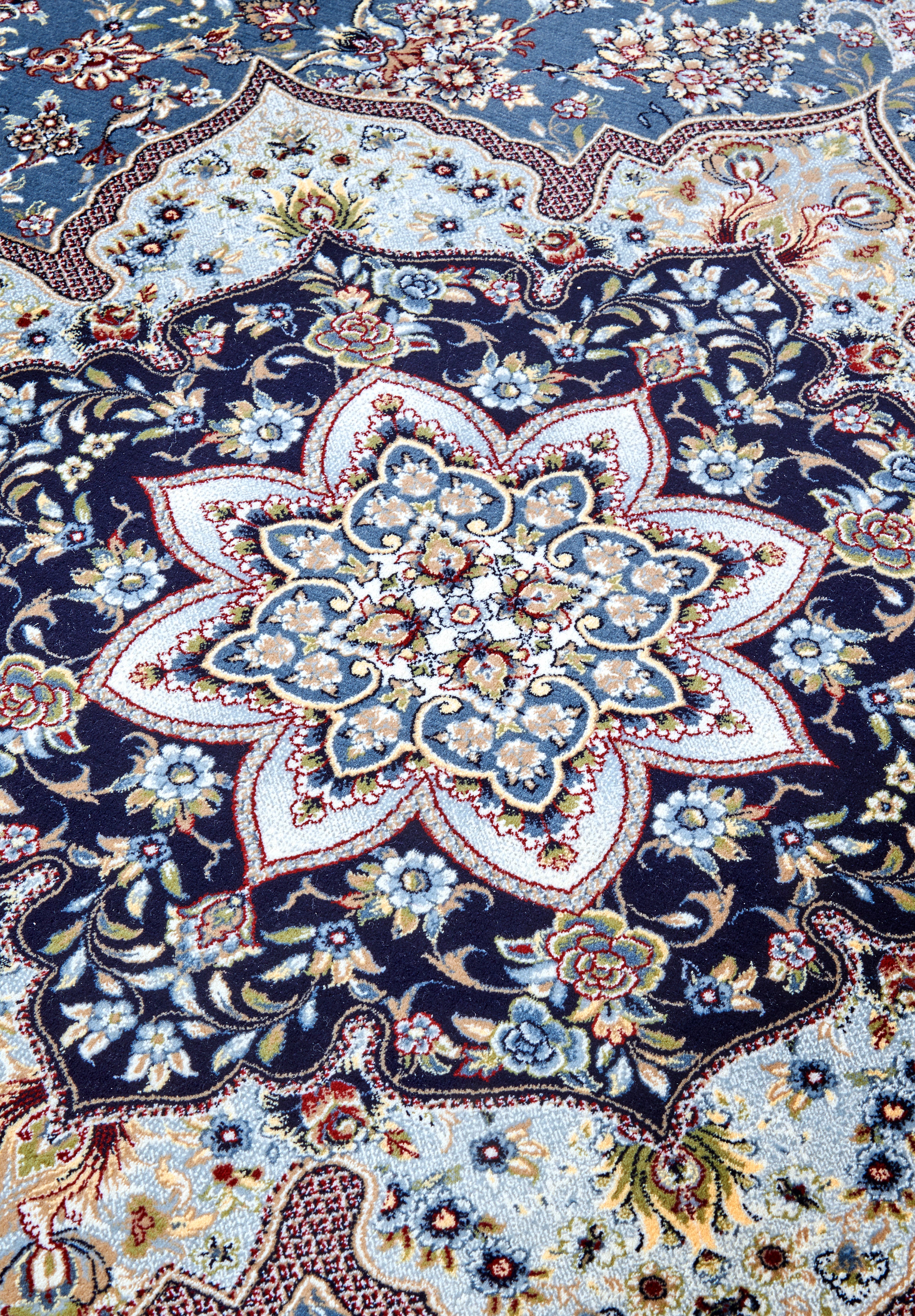 VILLEROY & BOCH 106127 ORIENTALSK TÆPPE, ETIENNE LYSEBLÅ-CREME