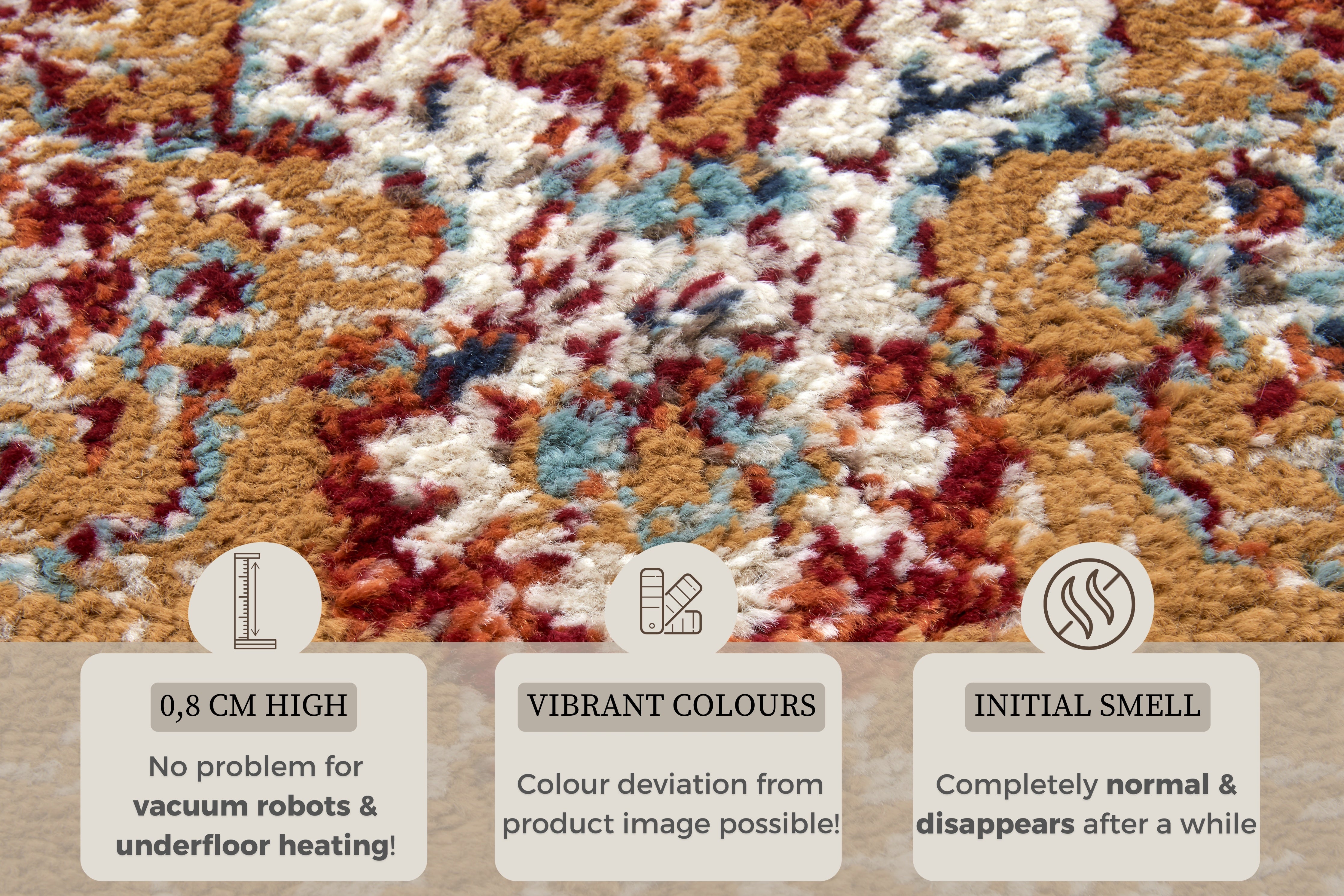 LUXOR TÆPPE GULD 105646