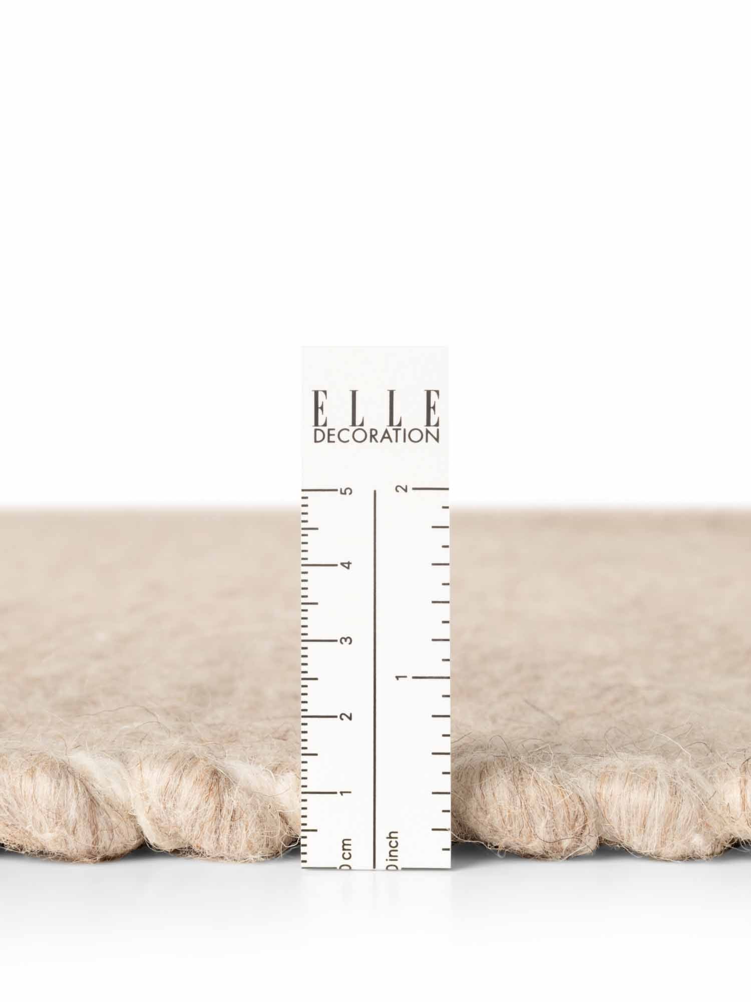 ELLE DECORATION LYON ULDTÆPPE, BEANS NATURLIG BEIGE