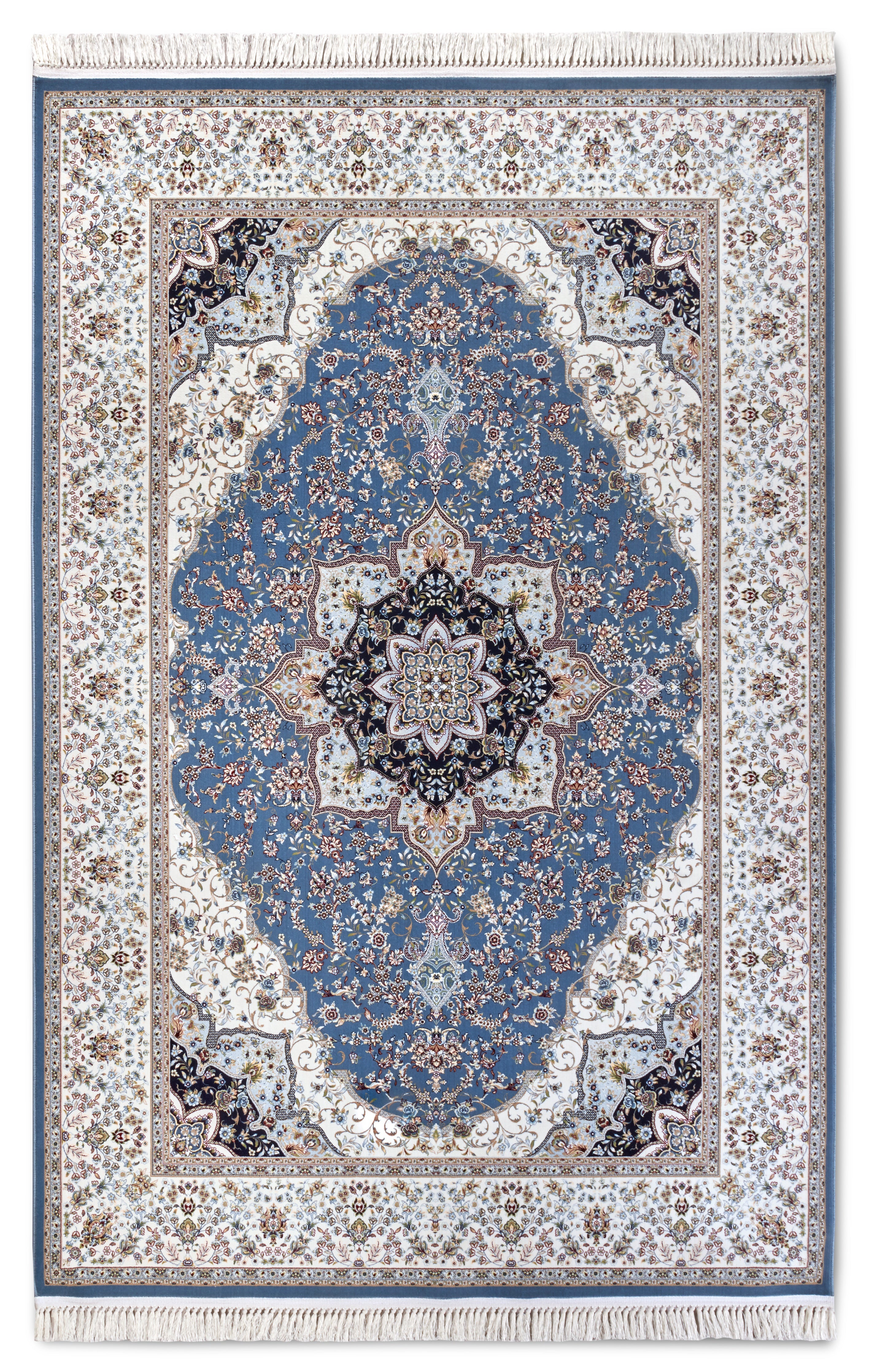 VILLEROY & BOCH 106127 ORIENTALSK TÆPPE, ETIENNE LYSEBLÅ-CREME