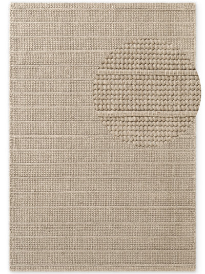 TED BAKER CAMDEN ULDTÆPPE PARKER, NATURLIG BEIGE