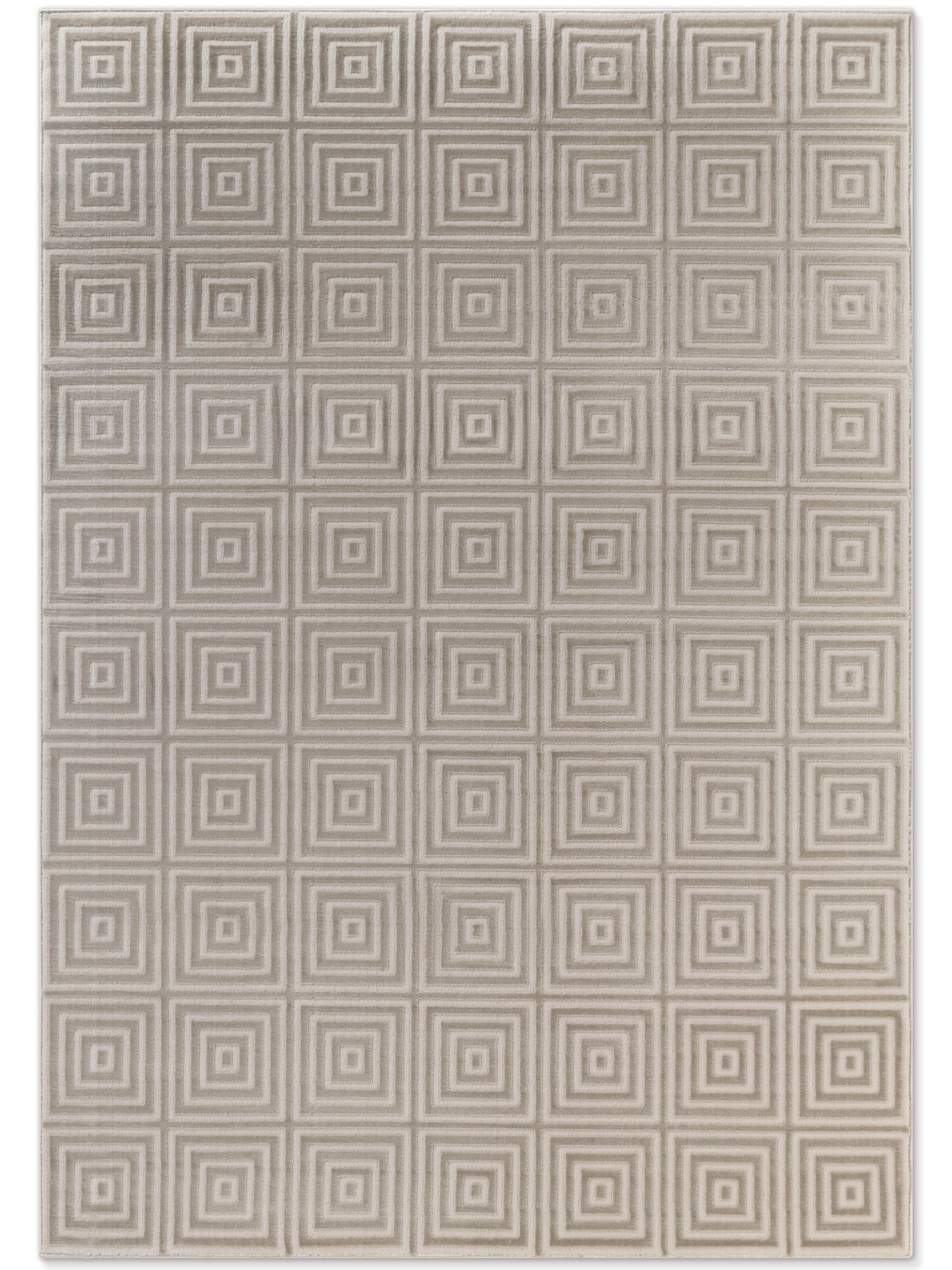 PEARLES MODERNE TÆPPE, HVID-CREME 106184