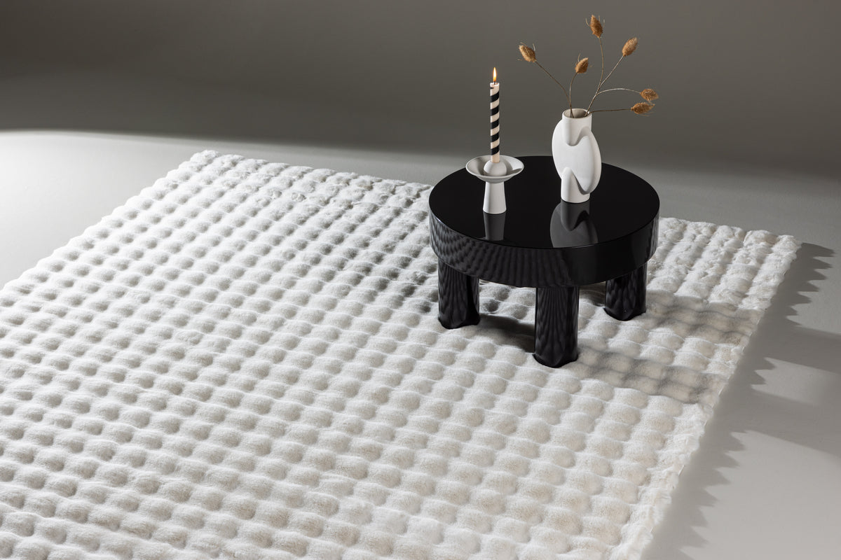 NOVIS PELSTÆPPE, HVID