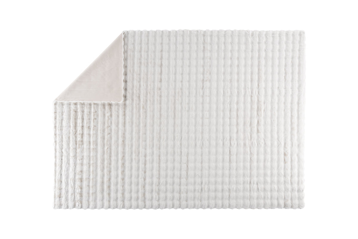 NOVIS PELSTÆPPE, HVID