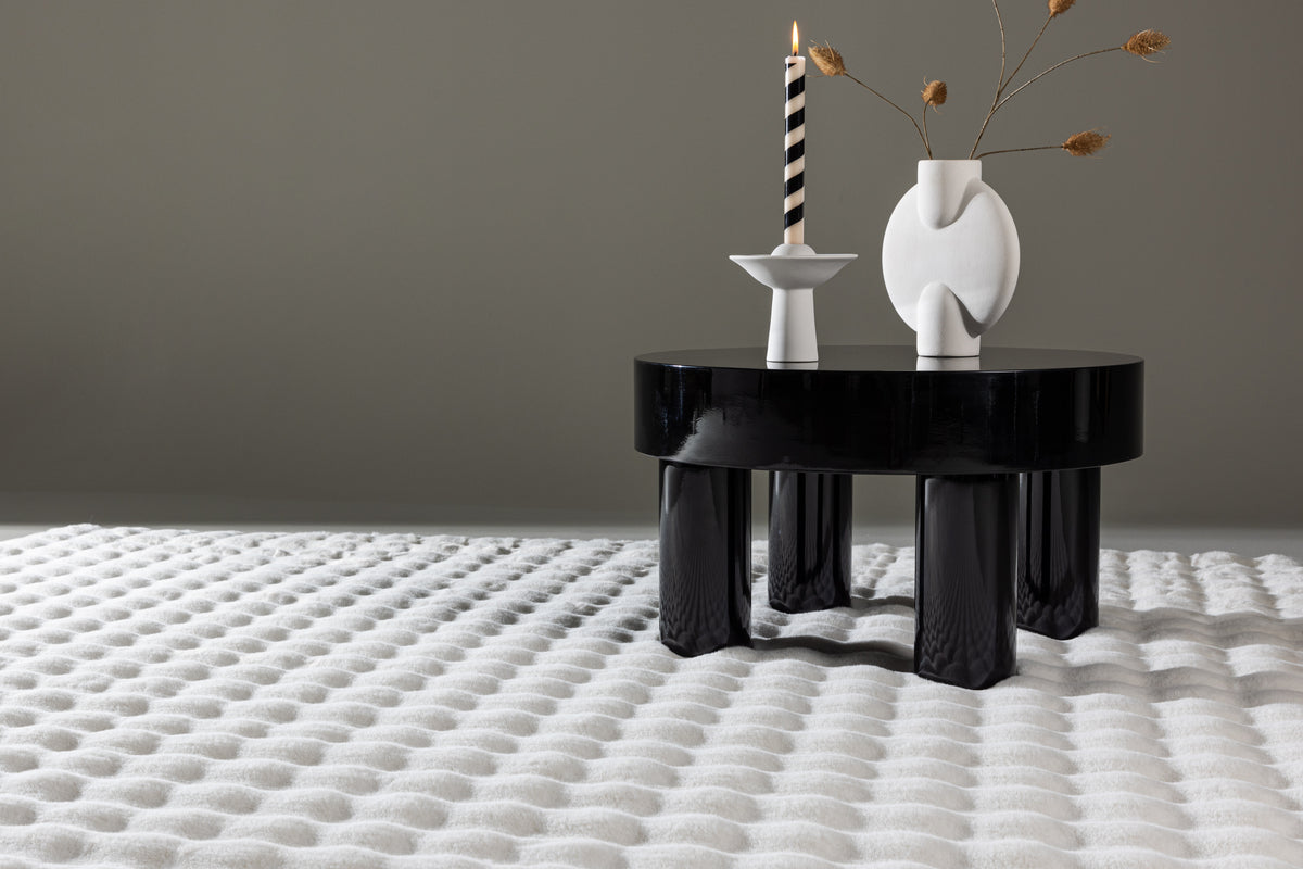 NOVIS PELSTÆPPE, HVID