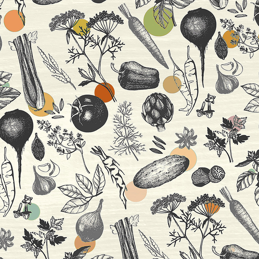 VEGETABLE & HERBS, VELVET KØKKENLØBER