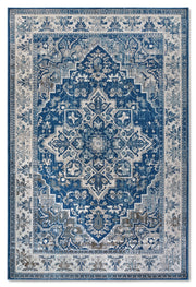 VILLEROY & BOCH 106123 ORIENTALSK TÆPPE JEHANNE, BLÅ-CREME