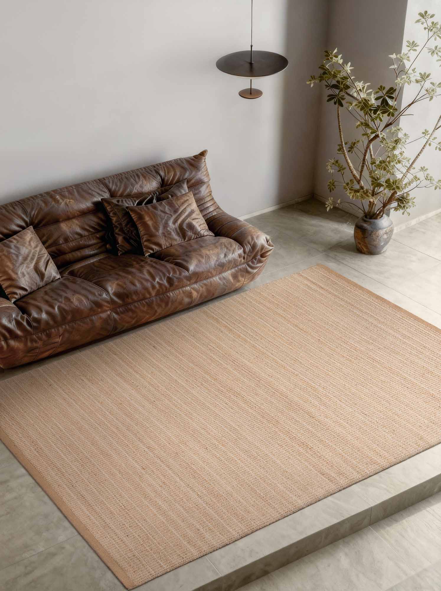 VILLEROY & BOCH 1829 JUTE TÆPPE BIRKA, NATURLIG GYLDEN