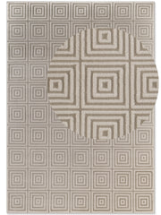 PEARLES MODERNE TÆPPE, HVID-CREME 106184