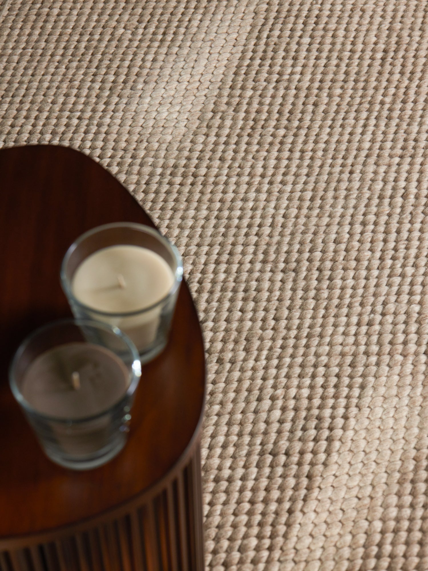 ELLE DECORATION LYON ULDTÆPPE, BEANS NATURLIG BEIGE