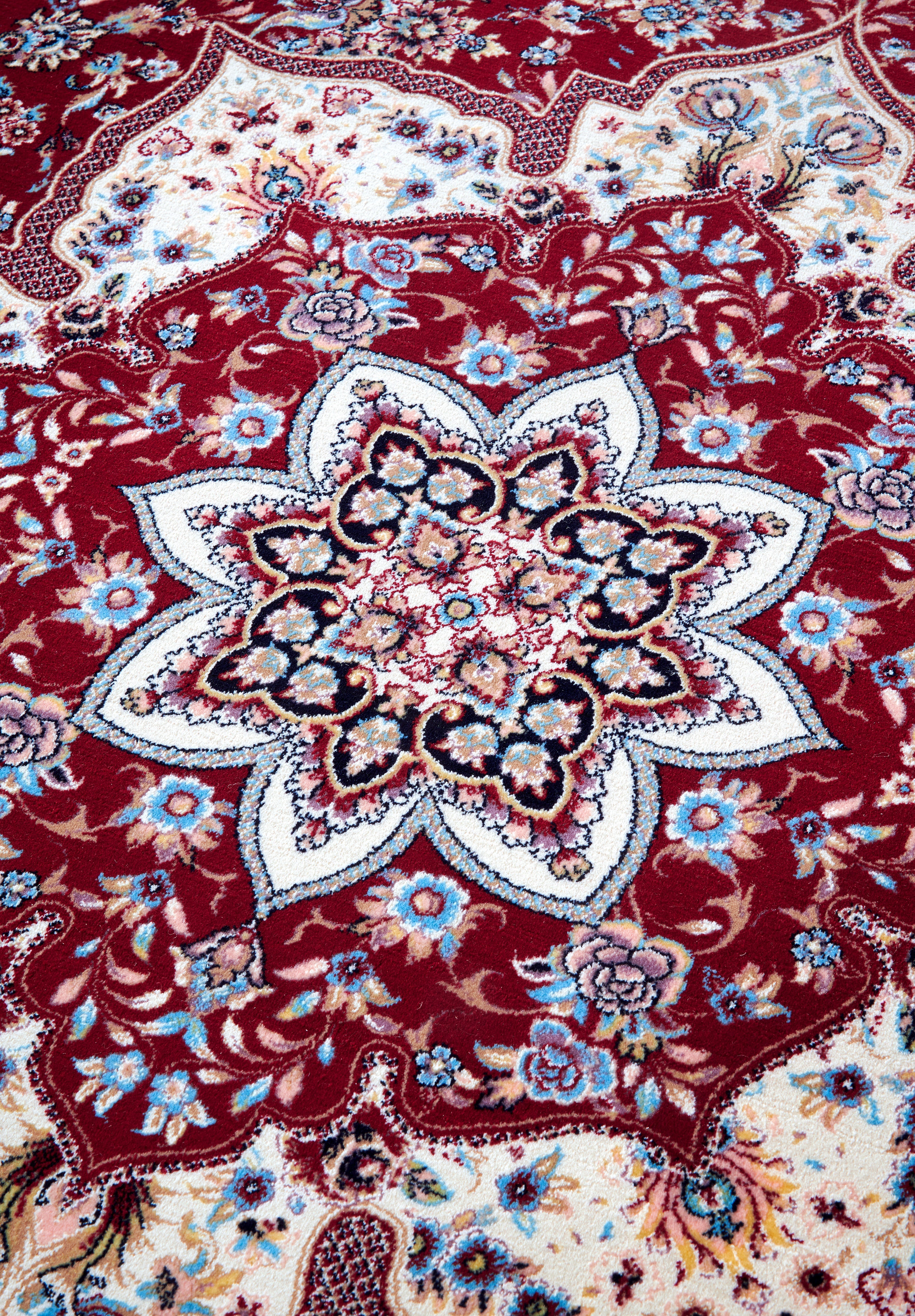 VILLEROY & BOCH 106126 ORIENTALSK TÆPPE, ETIENNE RØD-CREME