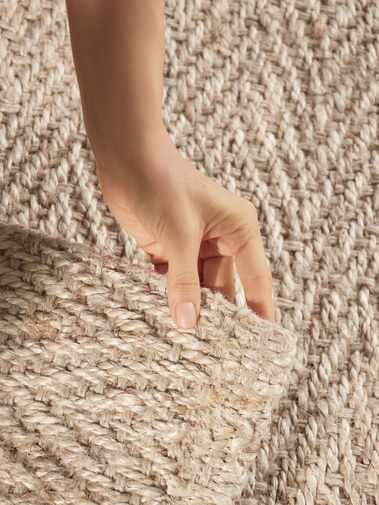 VILLEROY & BOCH 1851 JUTE TÆPPE MIRABELLE, NATURLIG ELFENBEN