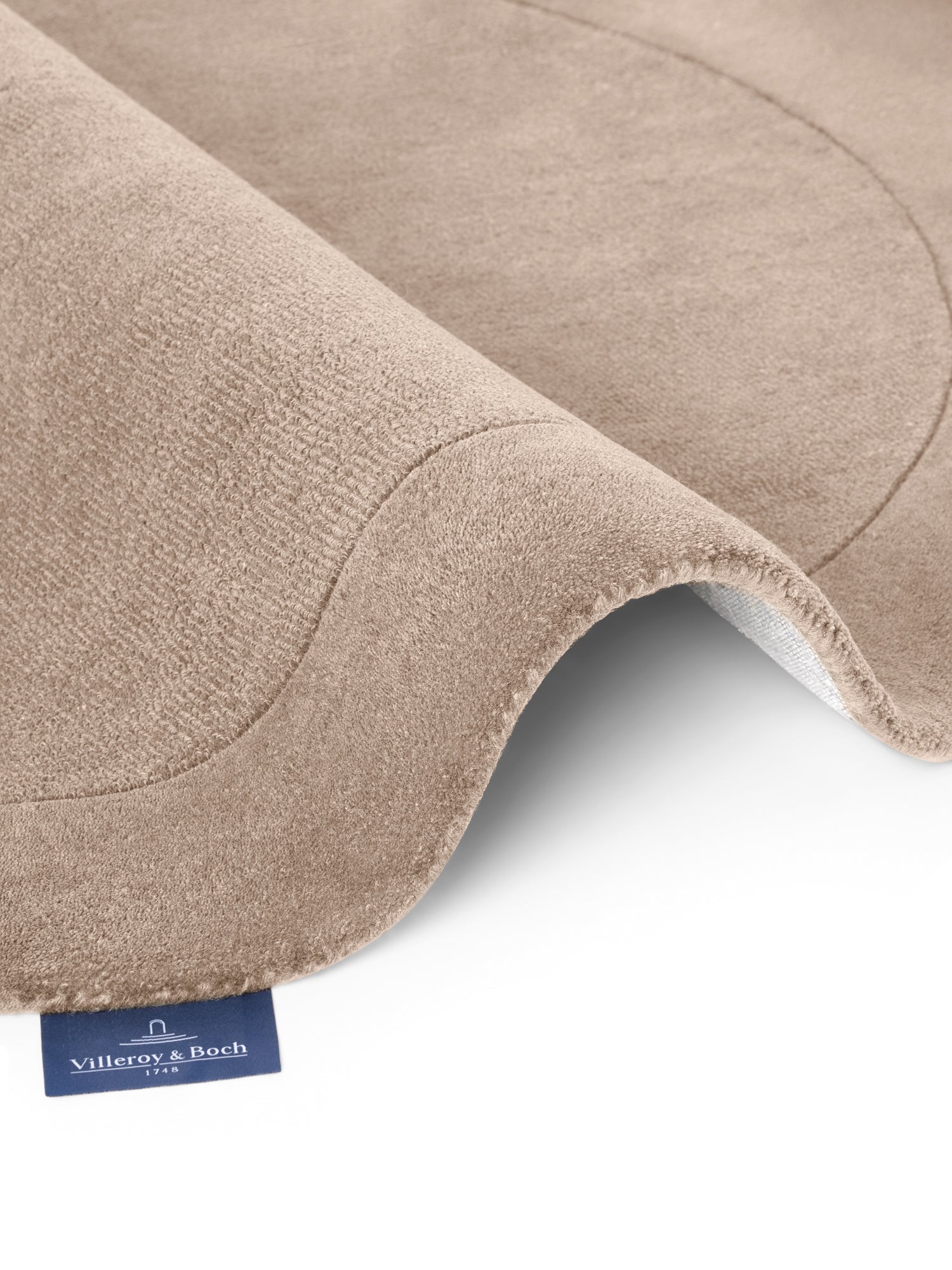 VILLEROY & BOCH 1812 ULDTÆPPE - ORGANISK FORM KARI, NATURLIG-BEIGE