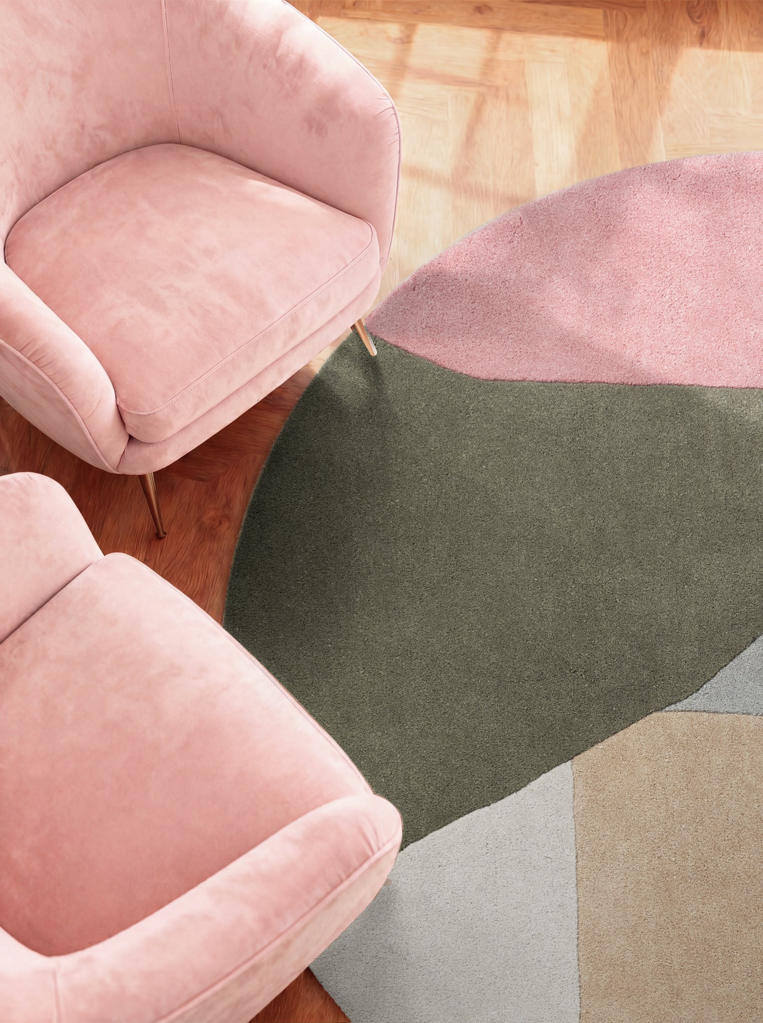 TED BAKER WESTMINSTER ULDTÆPPE, CURZON CREME-MULTI