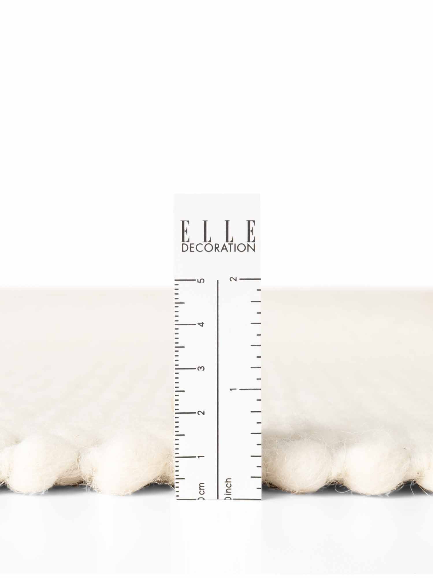 ELLE DECORATION LYON ULDTÆPPE, BEANS NATURLIG CREME