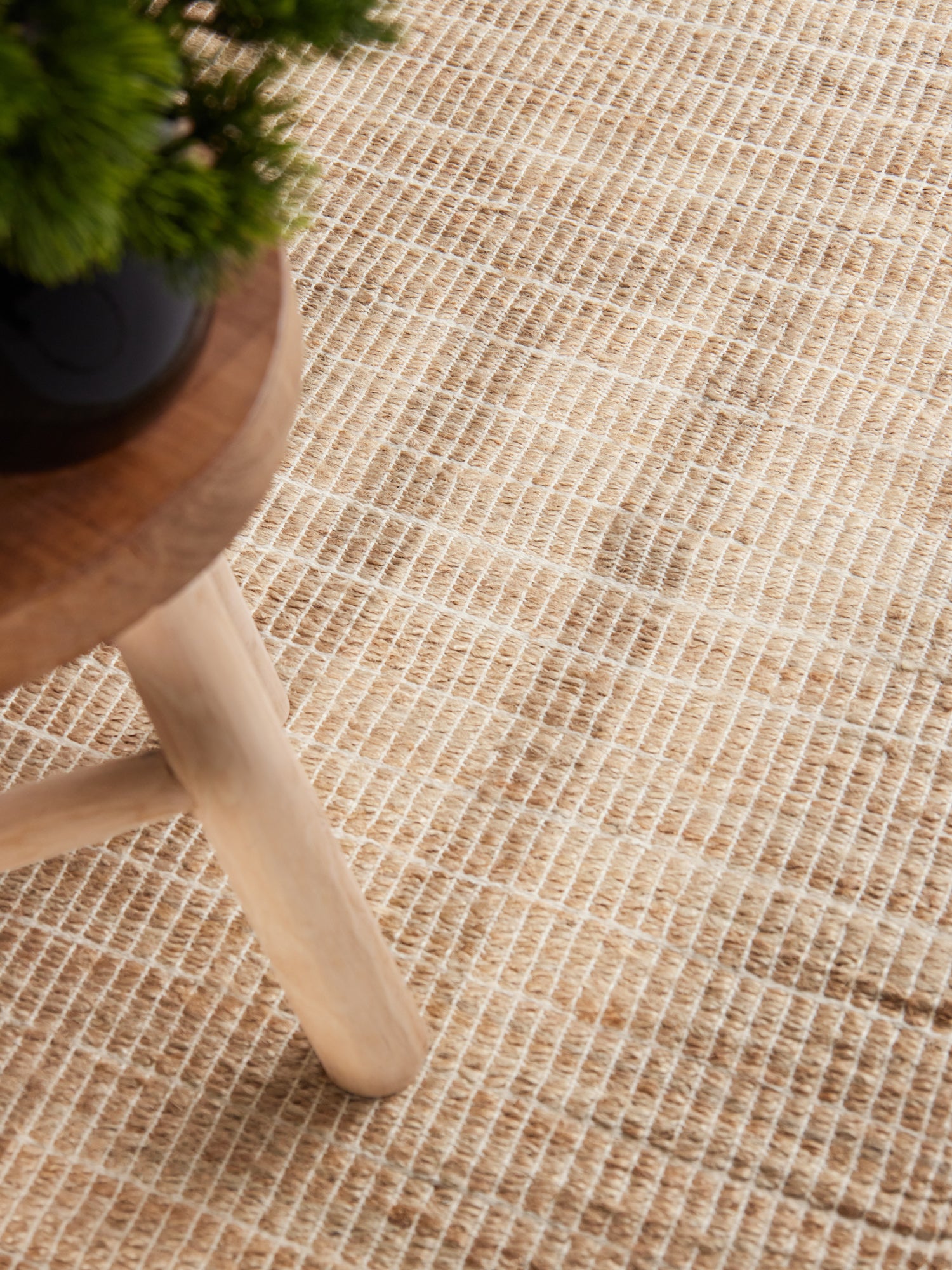 VILLEROY & BOCH 1829 JUTE TÆPPE BIRKA, NATURLIG GYLDEN