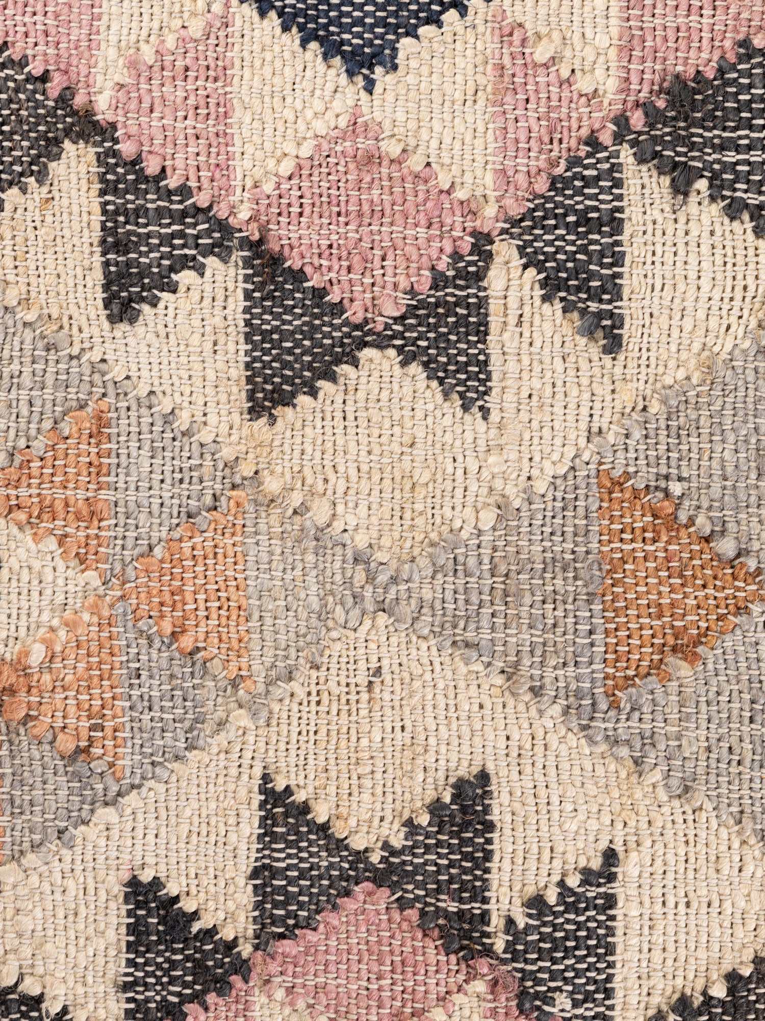 ROYA AFGHANSK HÅNDVÆVET KELIM TÆPPE, 106260 CREME-MULTI