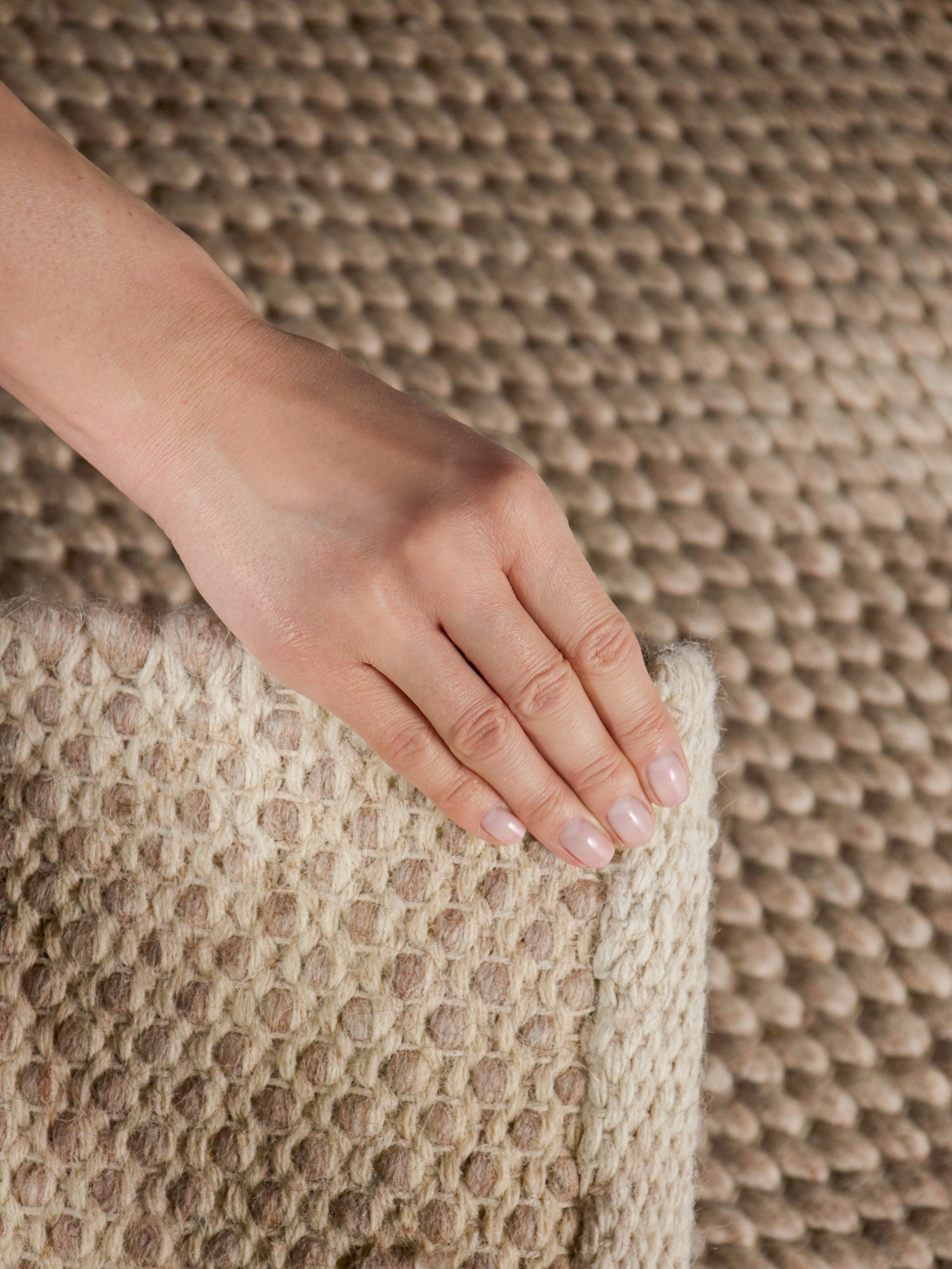 ELLE DECORATION LYON ULDTÆPPE, BEANS NATURLIG BEIGE