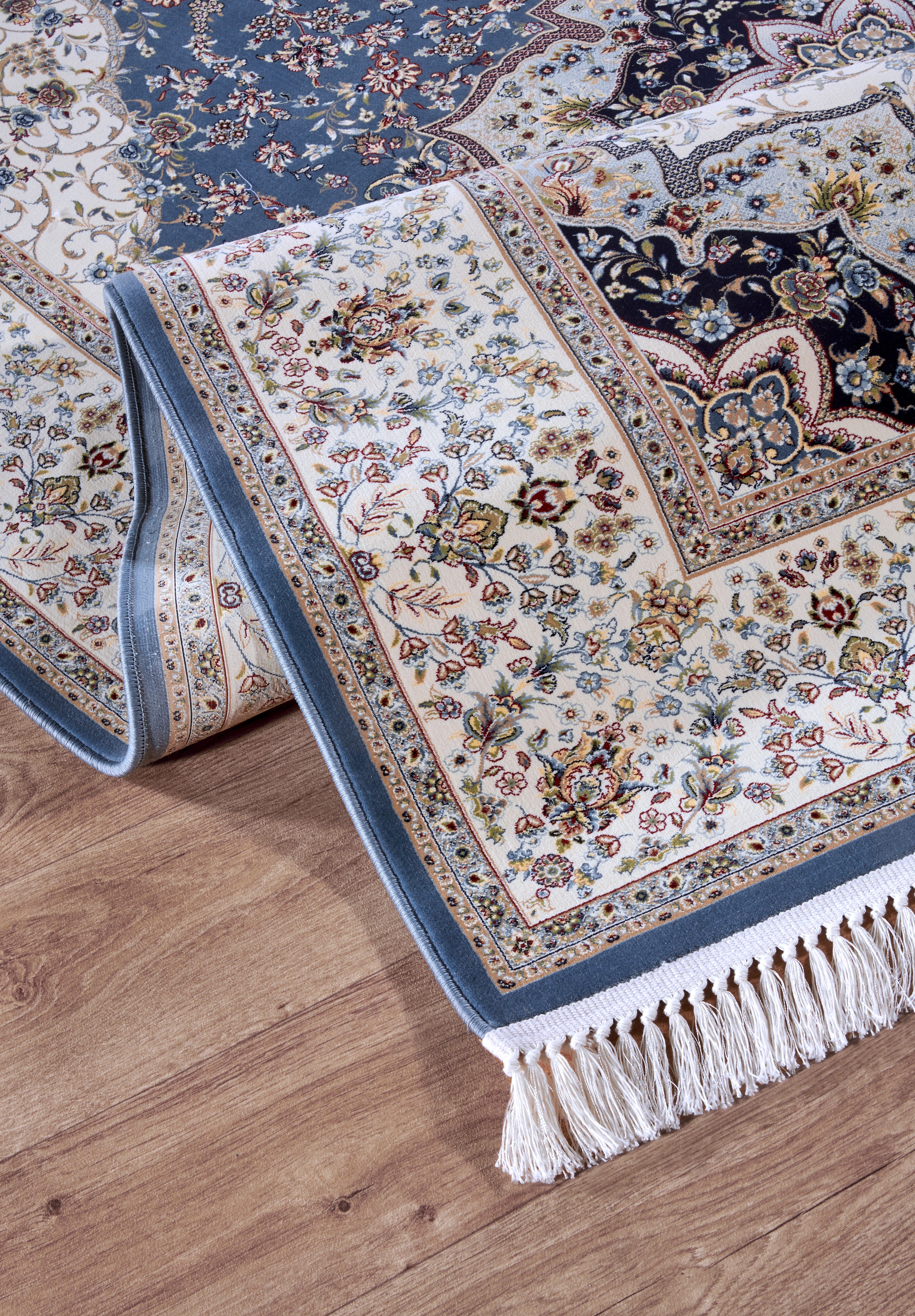 VILLEROY & BOCH 106127 ORIENTALSK TÆPPE, ETIENNE LYSEBLÅ-CREME