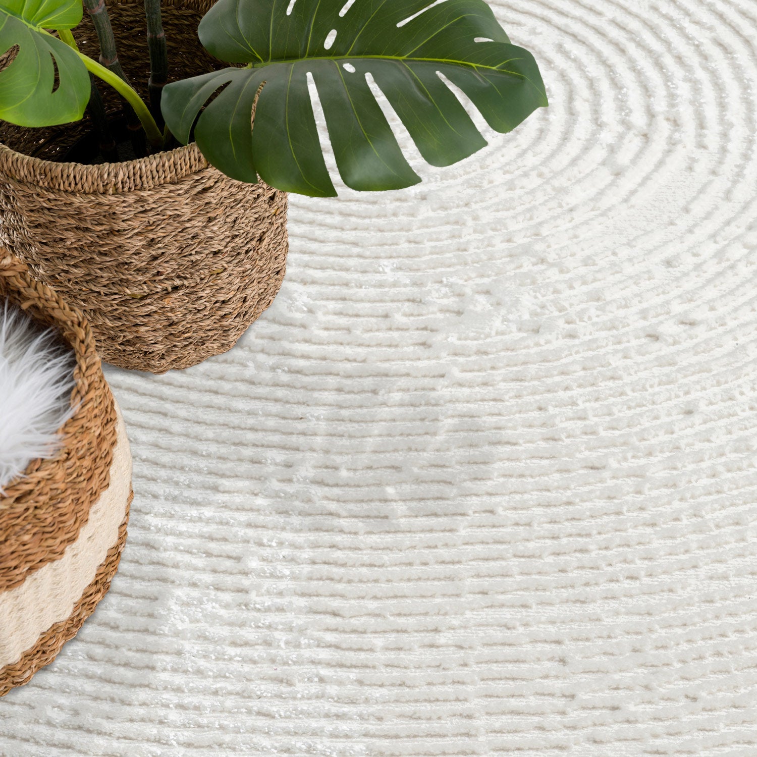 ANTIK MODERNE TÆPPE, CREME 481