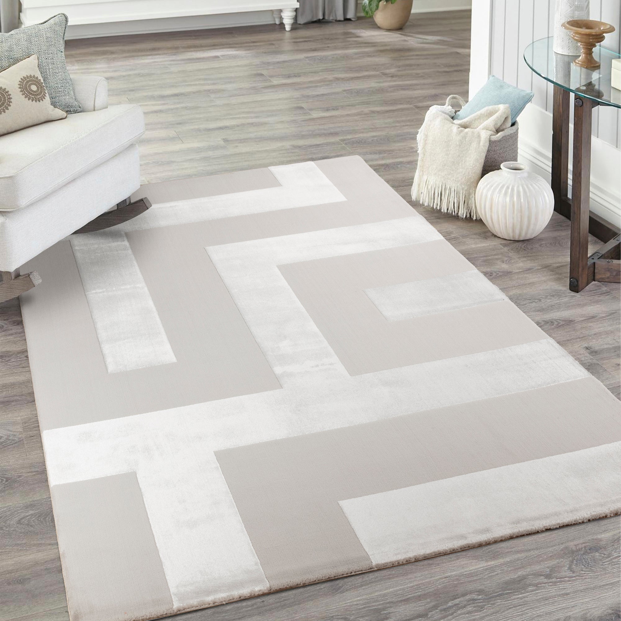 BAHAR MODERNE TÆPPE, BAH100 SØLV