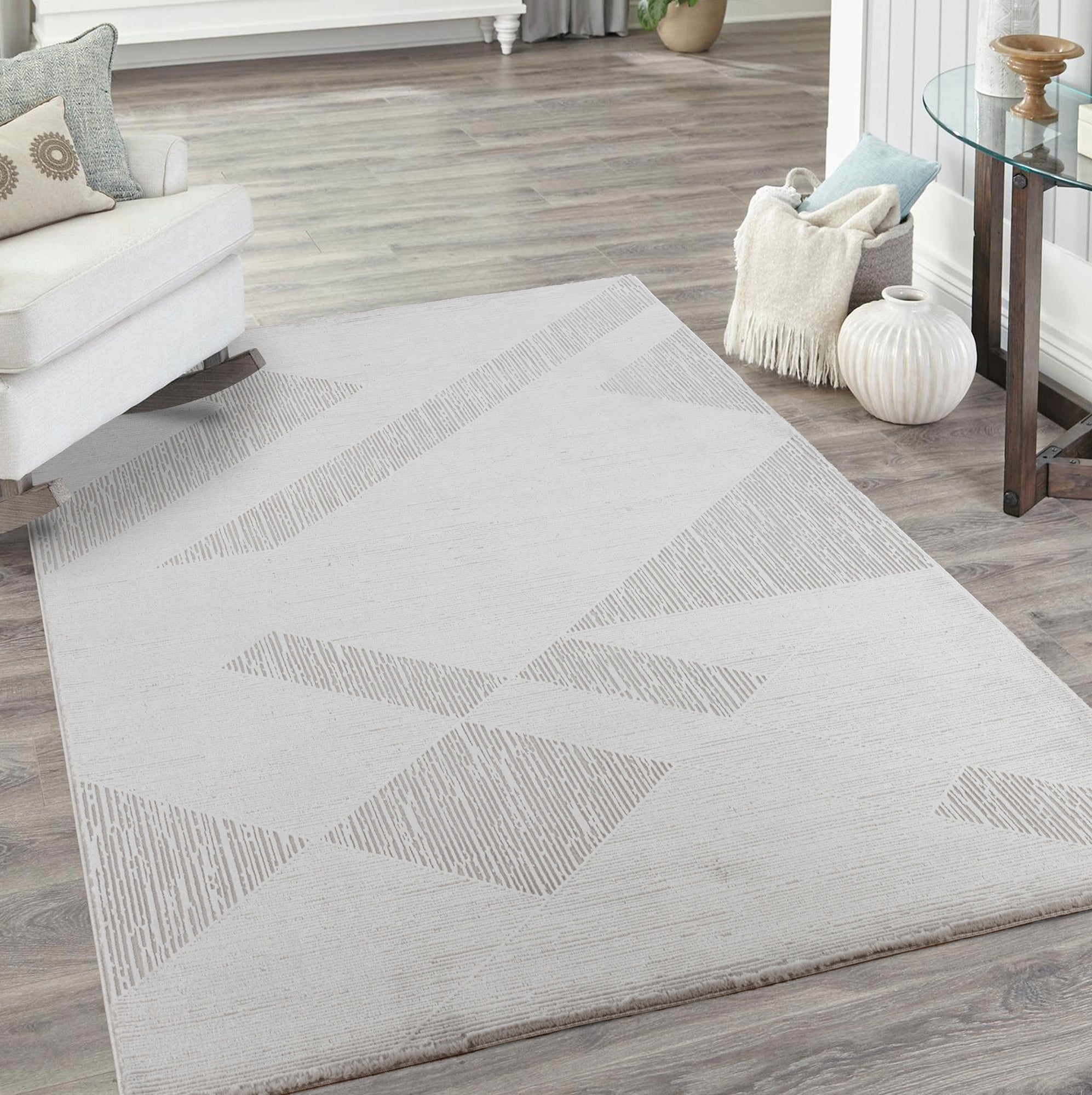 BAHAR MODERNE TÆPPE, BAH300 SØLV