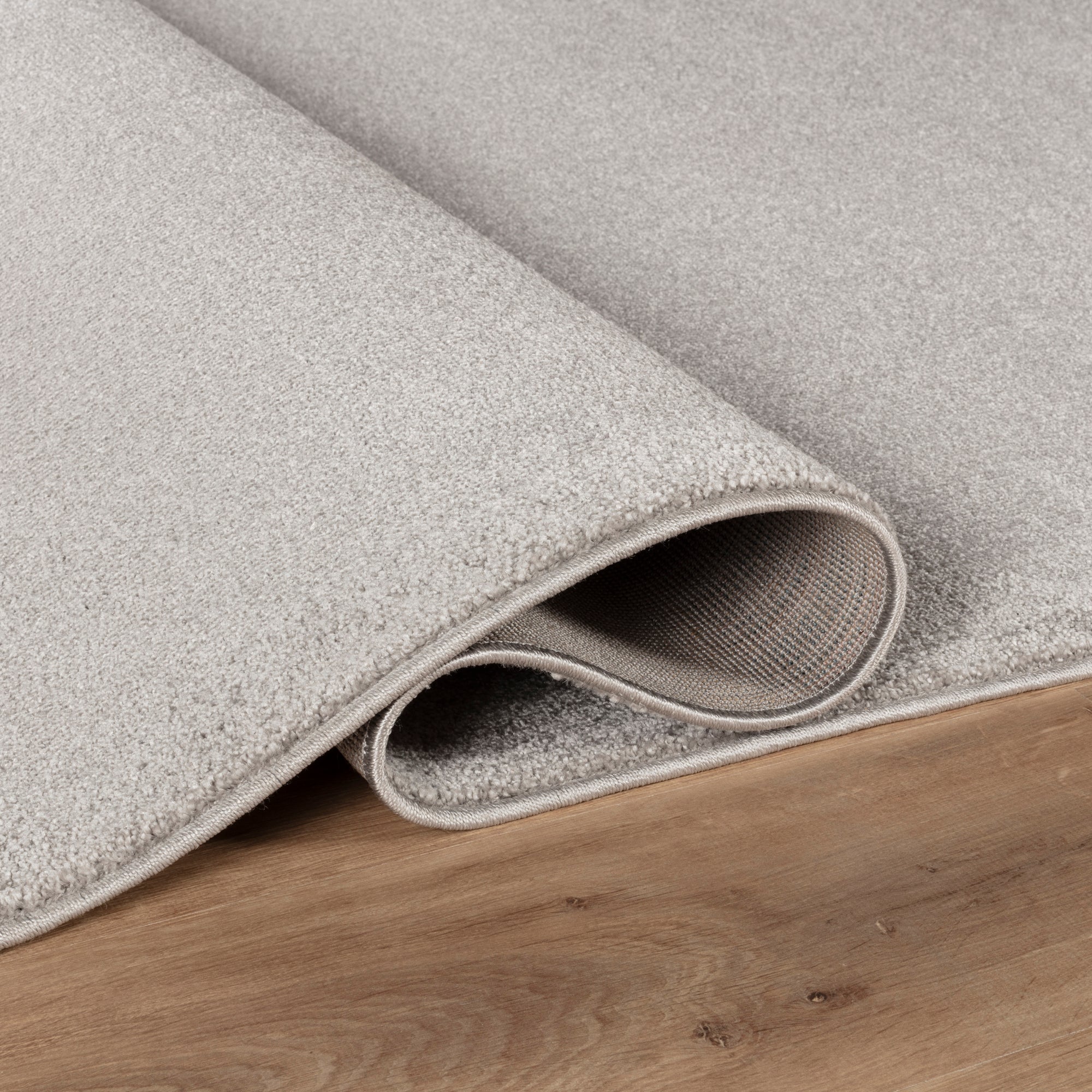 BATU ENSFARVET TÆPPE, BA100 SØLV