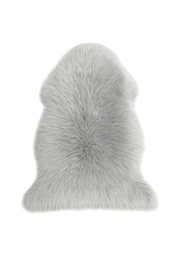 ÆGTE NEWZEALANDSK LAMMESKIND, LYSEGRÅ