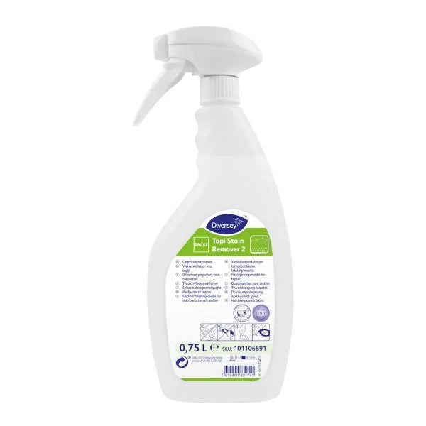 TÆPPE PLETFJERNER TIL VÆSKER - TASKI TAPI STAIN REMOVER 2 0.75L W2