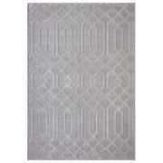 CLAIRE MODERNE KORTLUVET TÆPPE, GRÅ 138