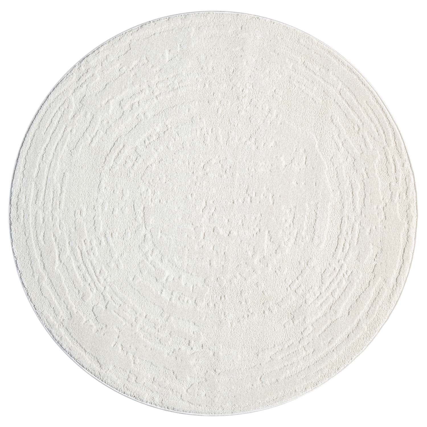 CLAIRE MODERNE KORTLUVET TÆPPE, CREME 171