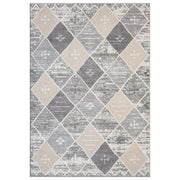 CLAIRE MODERNE KORTLUVET TÆPPE, GRÅ 179