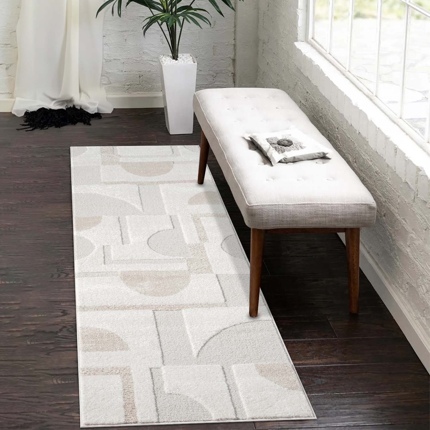 LOUNGE TÆPPE 9992-CREME