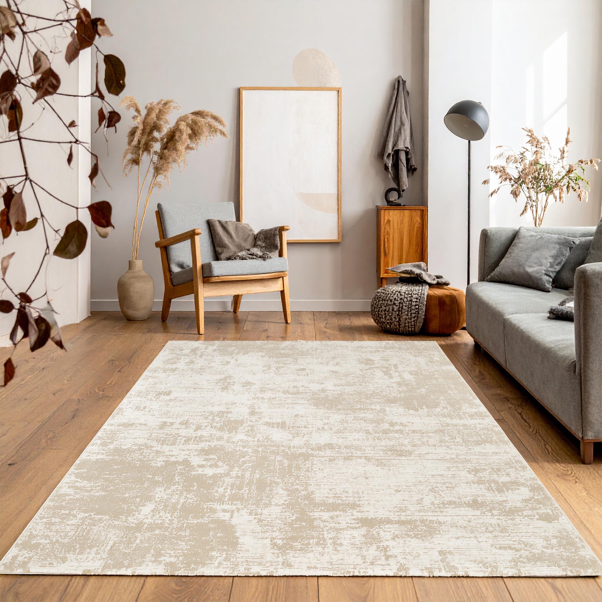 INFINITY MODERNE TÆPPE, 200 BEIGE