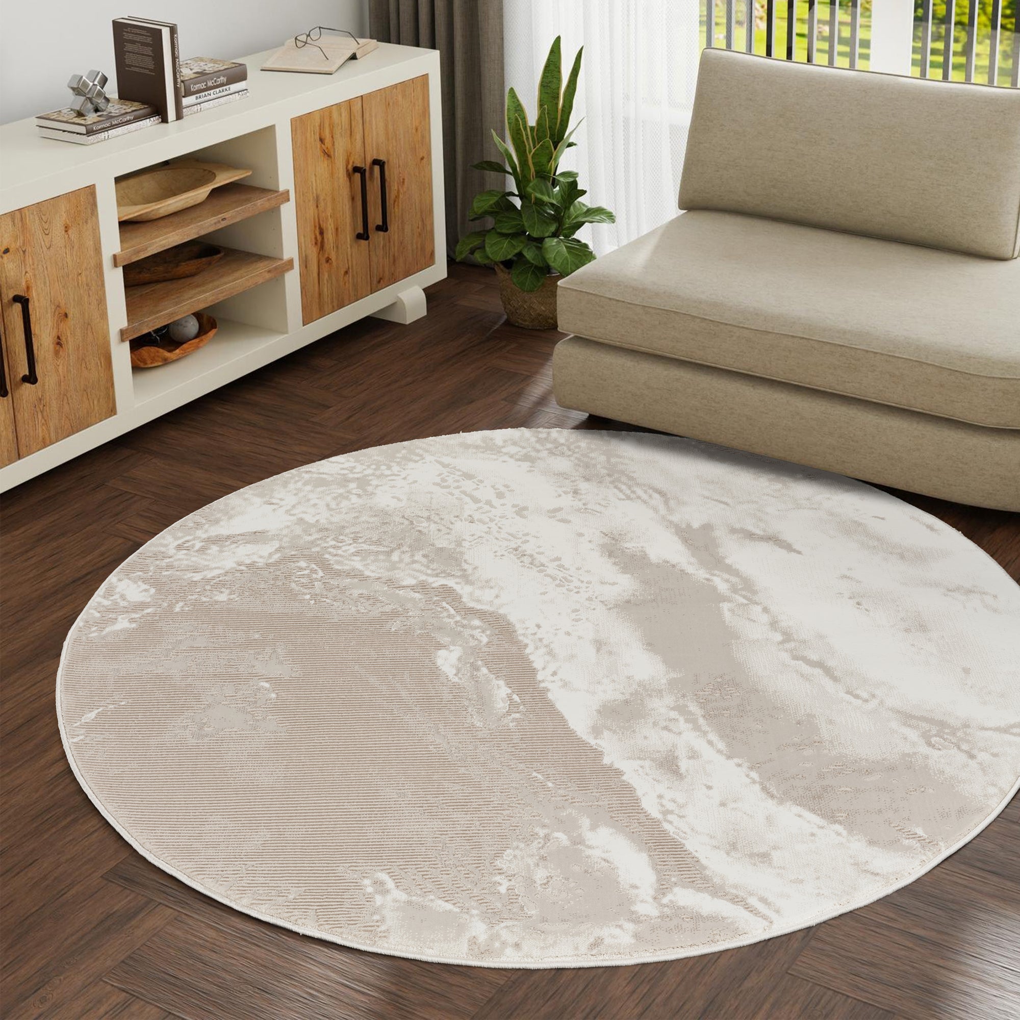 RENAISSANCE MODERNE TÆPPE, 200 BEIGE