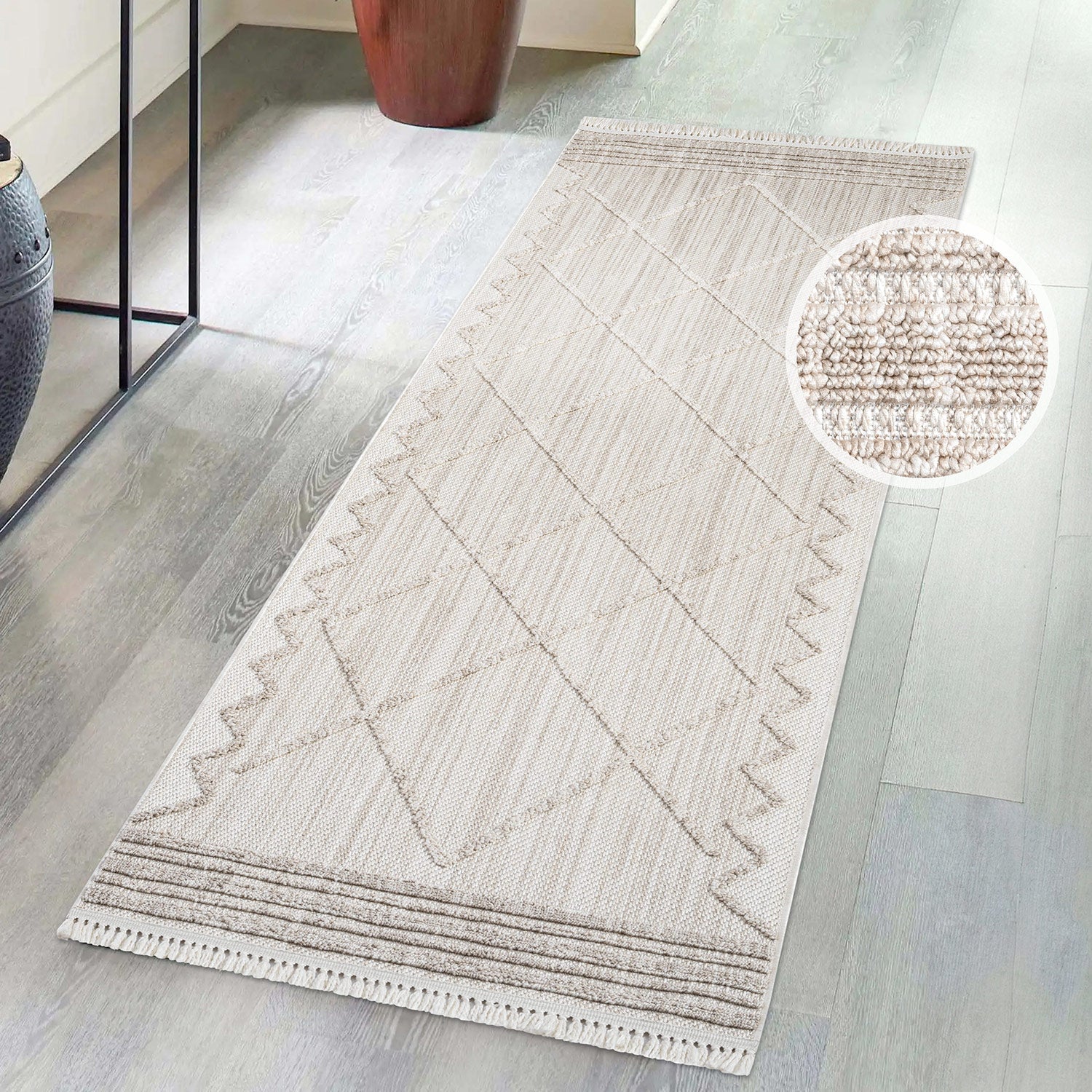 MODERNE TÆPPE CLASICO, 8931 BEIGE