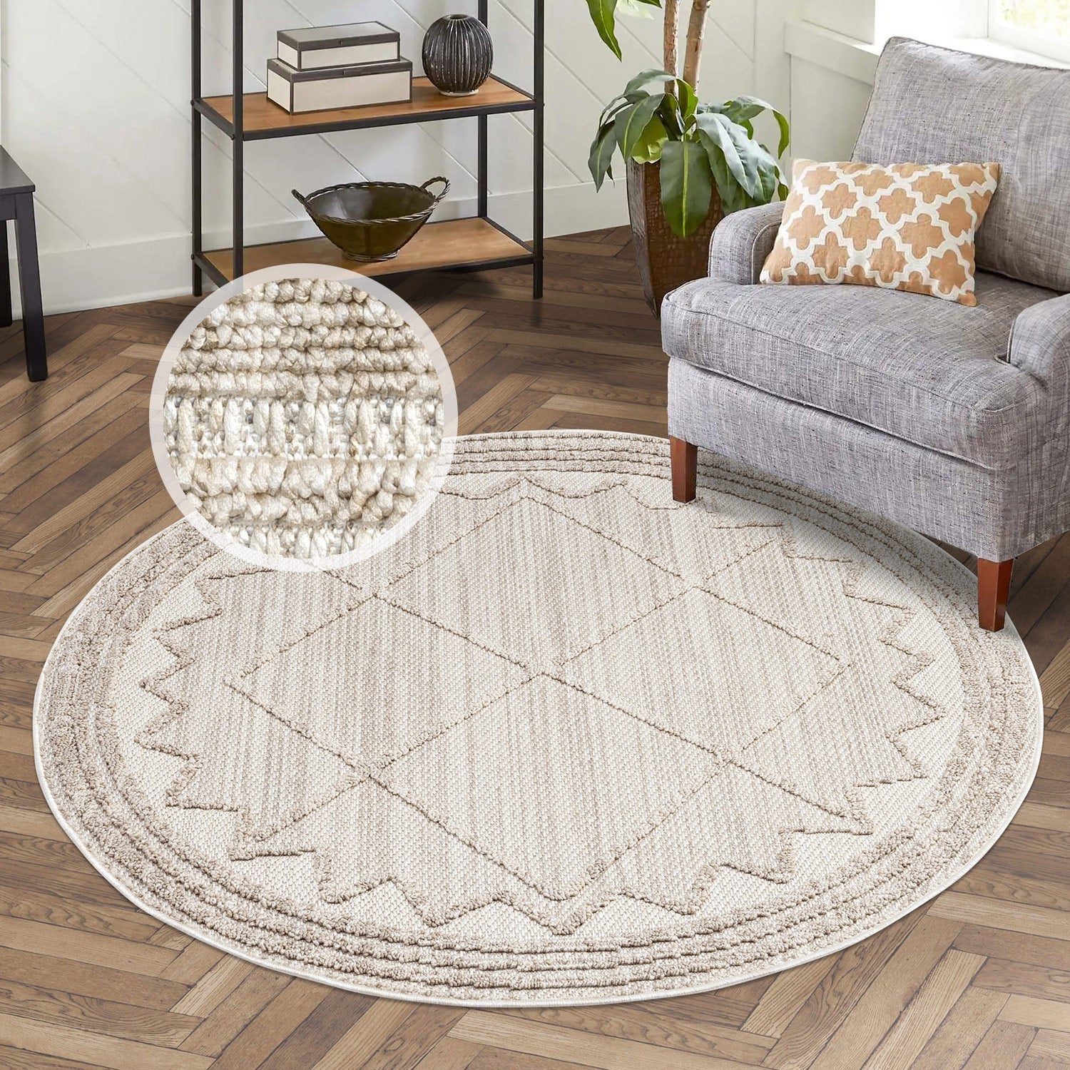 MODERNE TÆPPE CLASICO, 8931 BEIGE