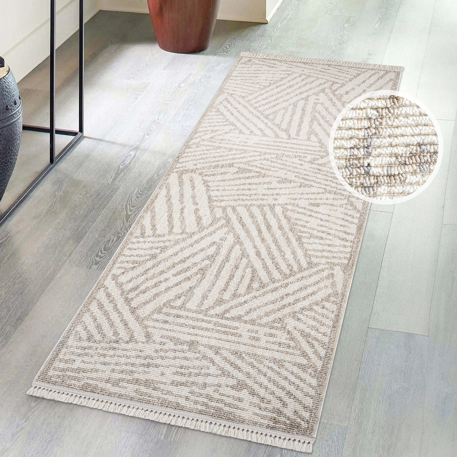 MODERNE TÆPPE CLASICO, 9161 BEIGE