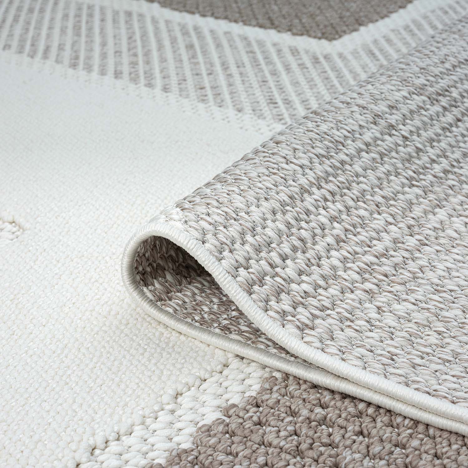MODERNE TÆPPE LINDA, 8877 BEIGE