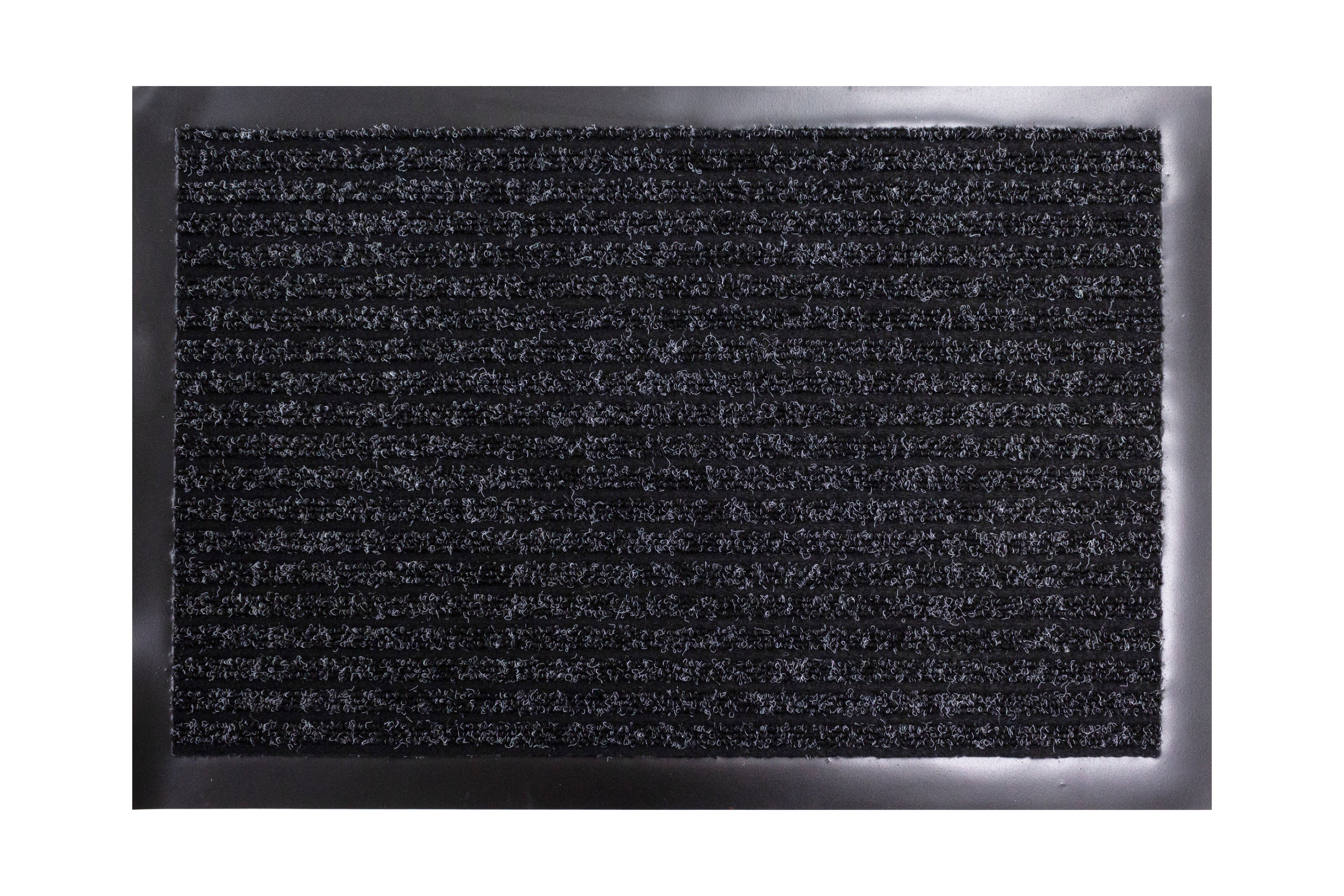 SKRABEMÅTTE MK COPENHAGEN (MED GUMMIKANTER), 7800 ANTRACIT