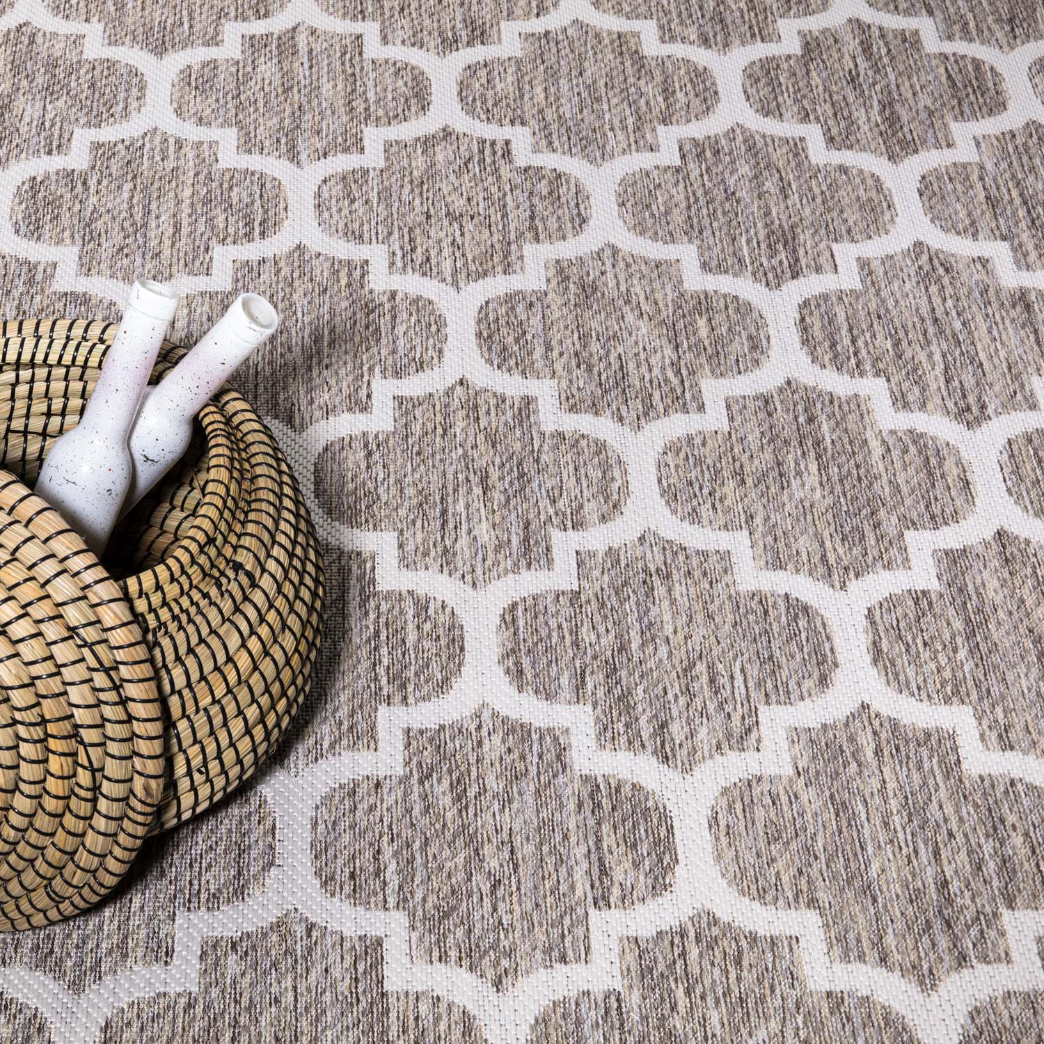 SUNNY IND- OG UDENDØRSTÆPPE, 462 BEIGE