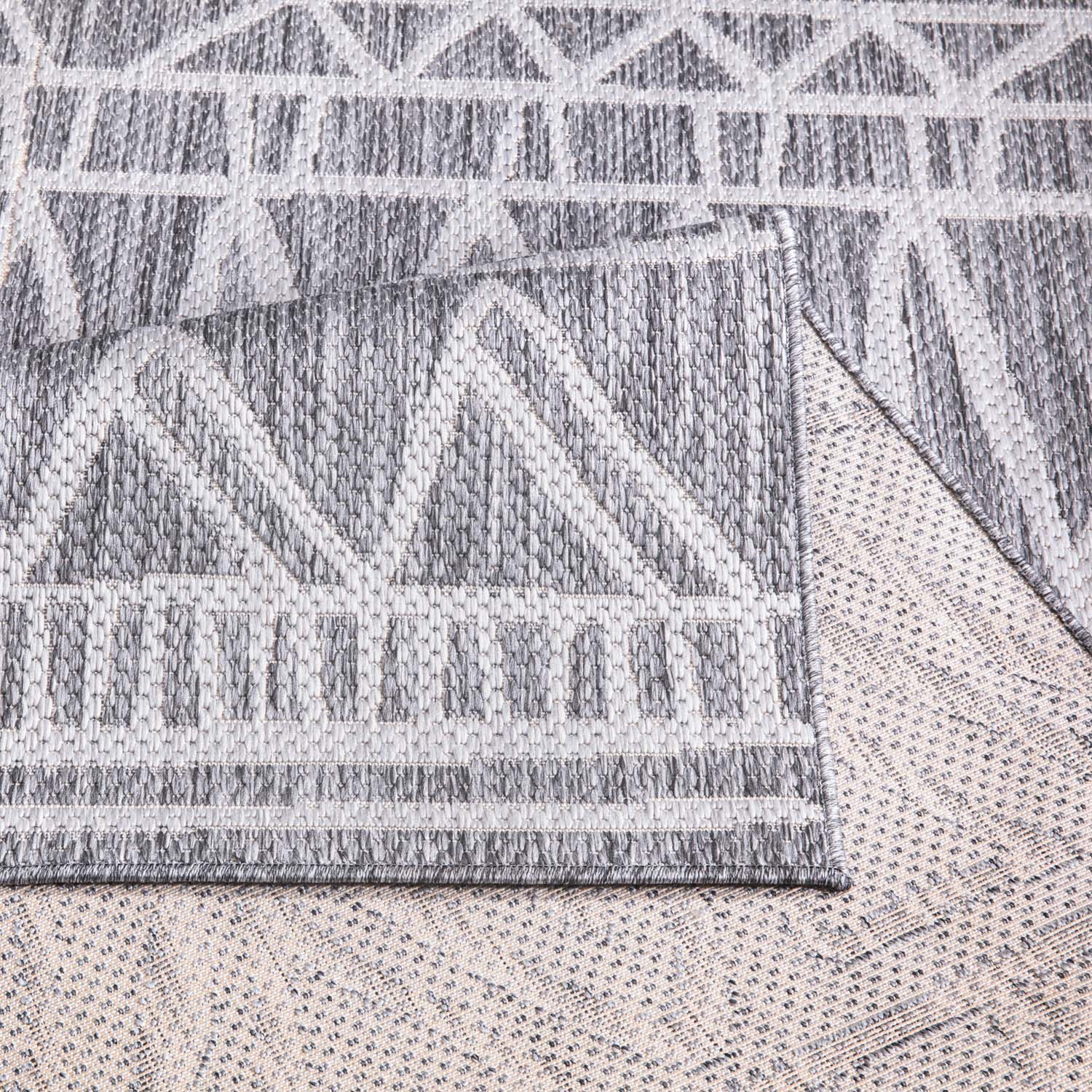 SUNNY IND- OG UDENDØRSTÆPPE, 476 GRÅ